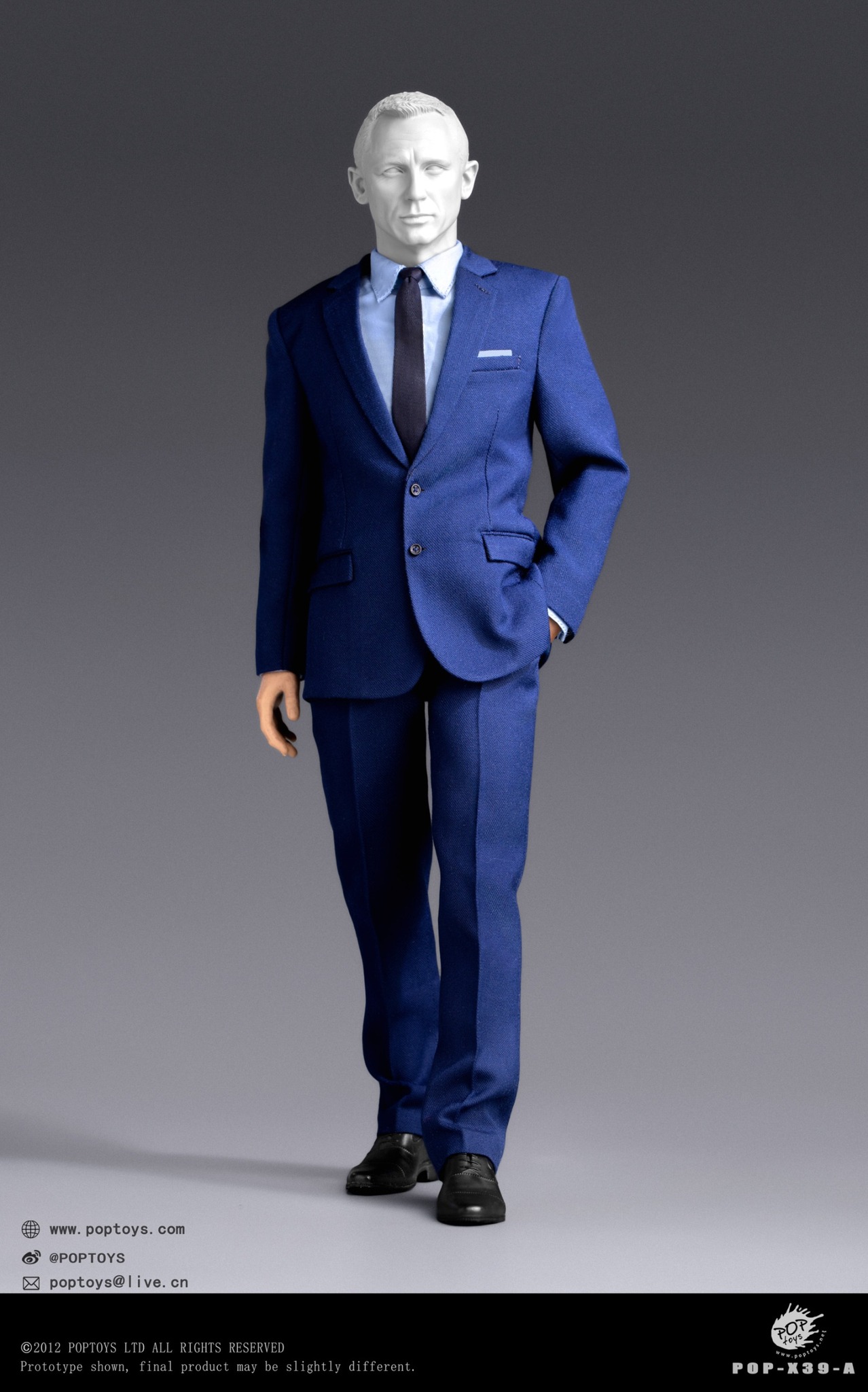 [สั่งจอง]POPTOYS 1/6 : Costume Suit -- The BritishAgent Suit --