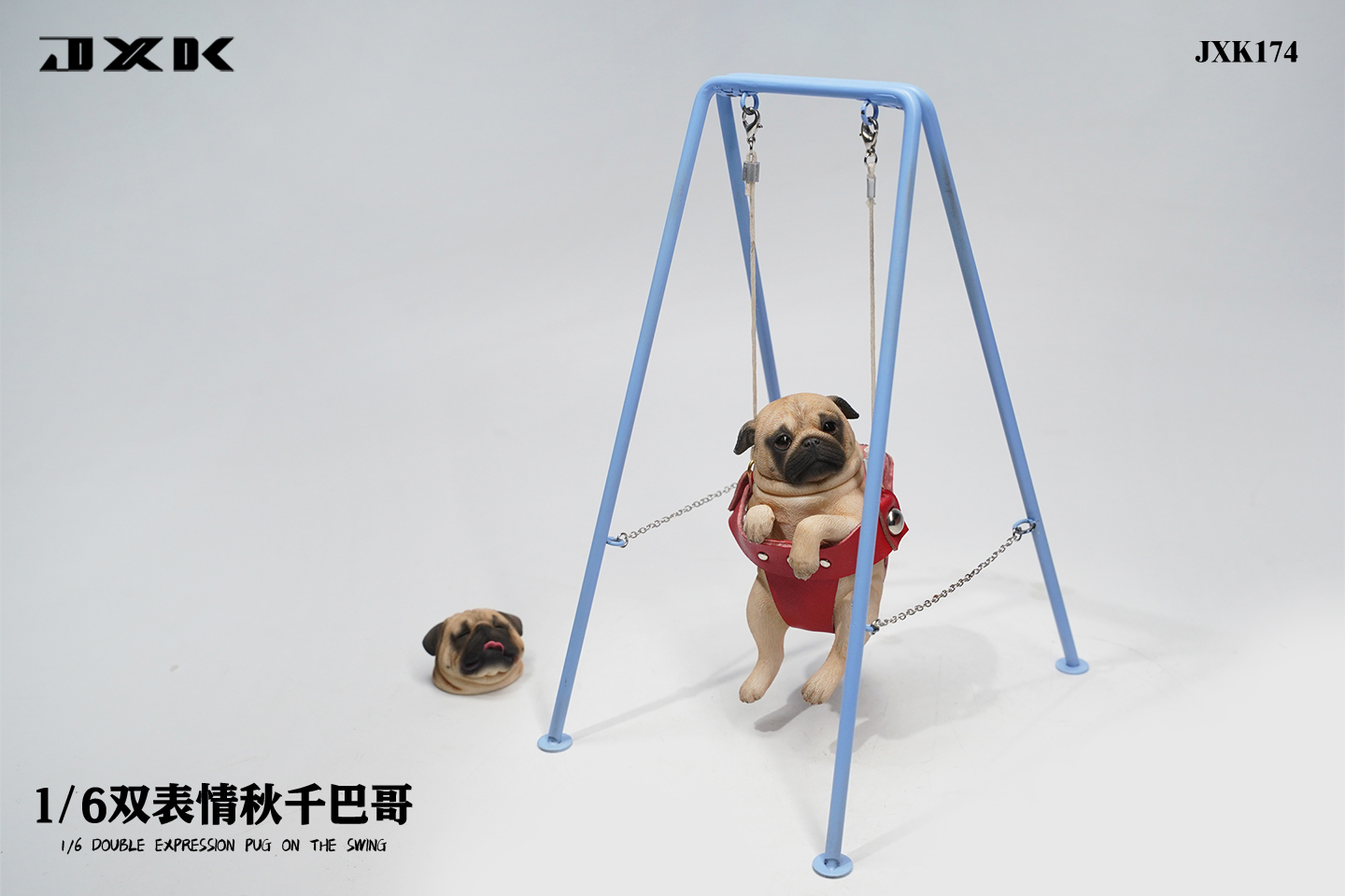 [สั่งจอง]JXK JXK174 1/6 : Pug On The Swing