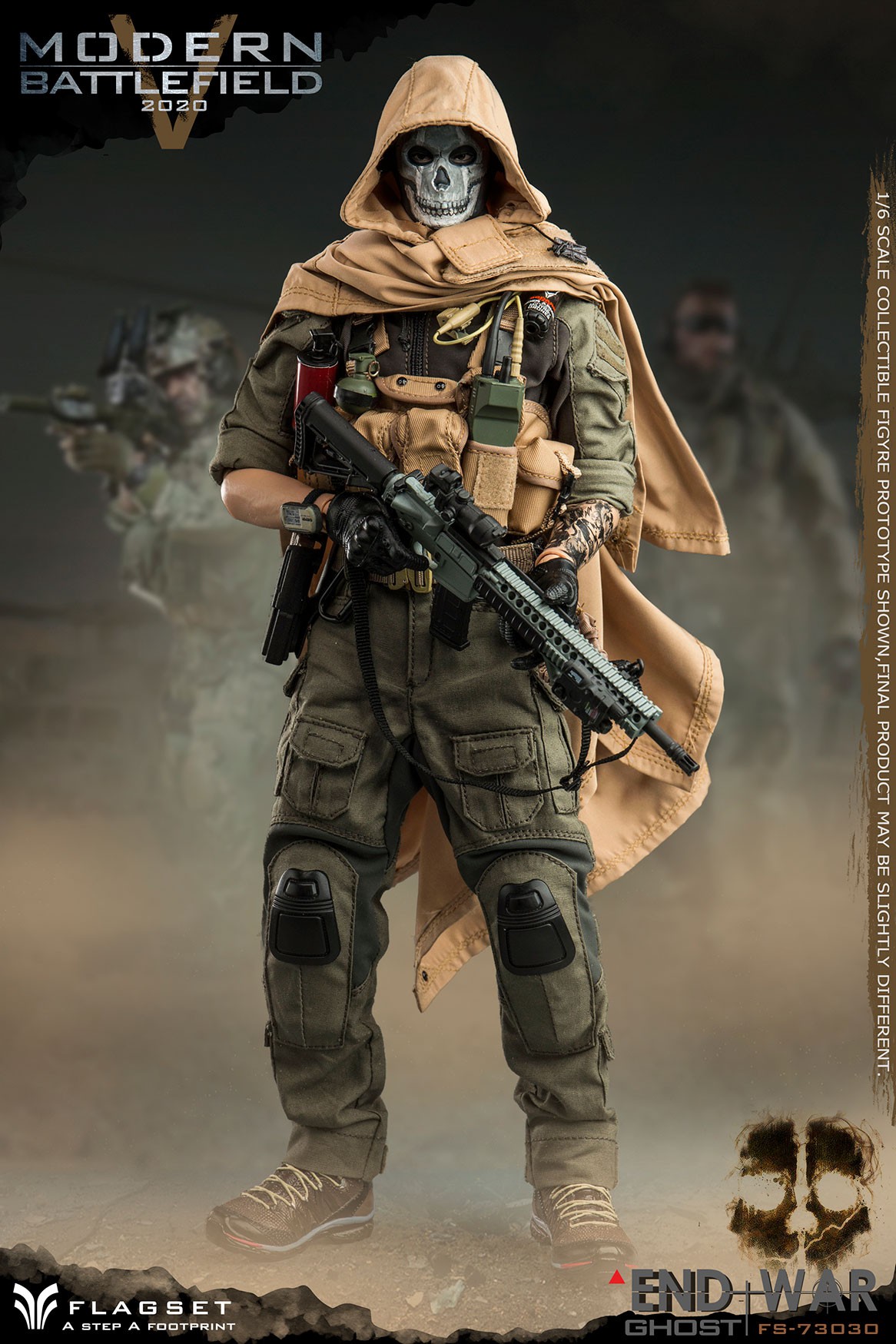 [สั่งจอง]FLAGSET 1/6 [Re-order] - FS-73030 : END WAR MODERN BATTLEFIELD 2020 GHOST