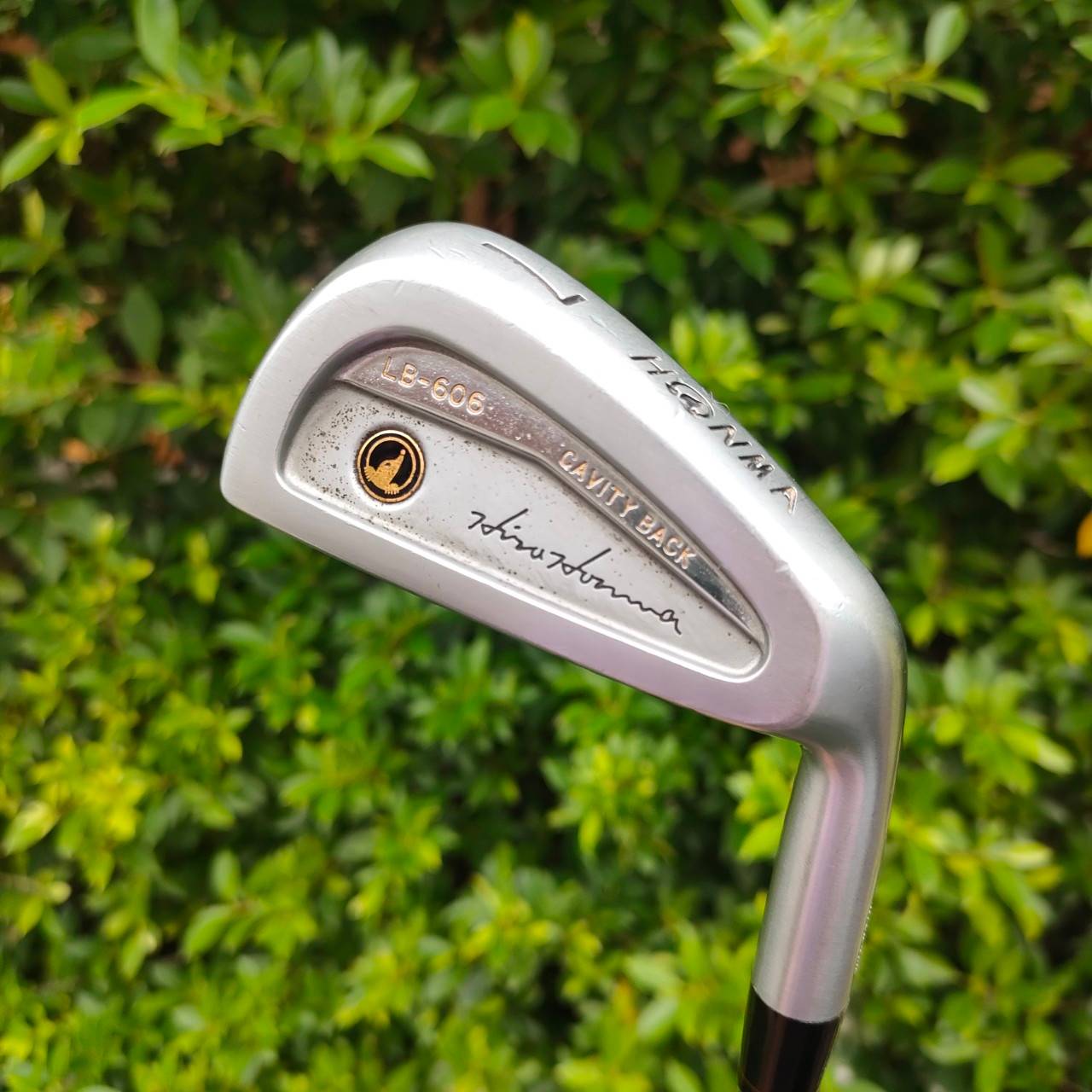 เหล็ก 7 HONMA LB-606 CAVITY BACK ก้าน NEW TITANIUM CARBON M-40 FLEX R1 สุดยอดเหล็กพรีเมี่ยมจาก HIRO HONMA PREMIUM JAPAN SAKATA ตีง่ายตีไกลมาก!! ไม้กอล์ฟมือสอง ของแท้ BY NakaraLuxurious
