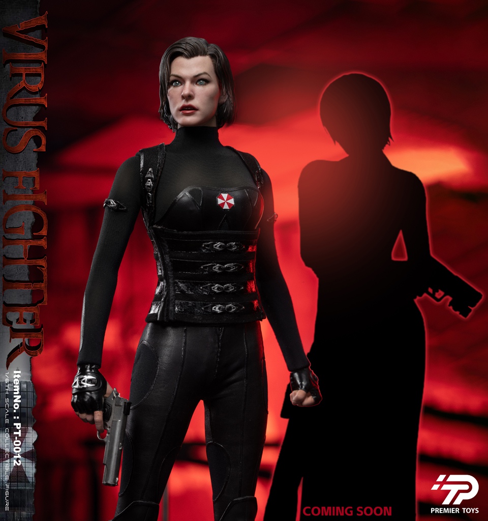 Premier Toys 1/6 アクションフィギュア ウイルスファイター สั่งจอง]Premier Toys PT-0012 1/6 : virus fighter