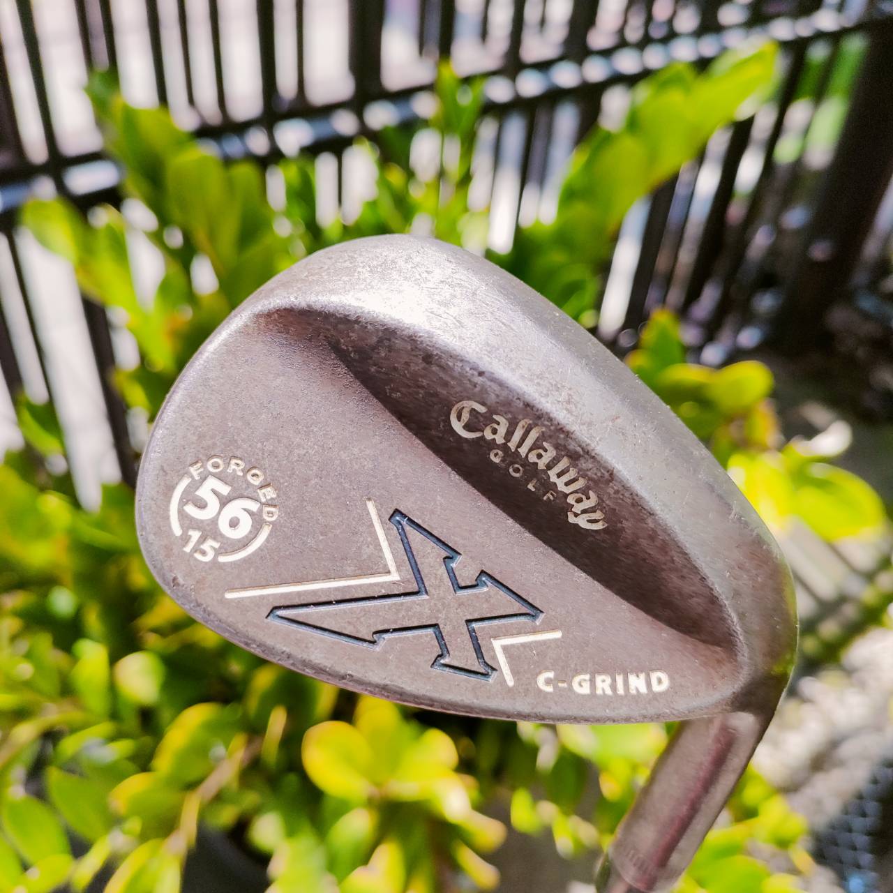WEDGE Callaway X FORGED องศา 56 BOUNCE 15 ก้าน S300 C-GRIND FULL FACE GROOVES!! รุ่นสนิมเหล็กเปลือย ให้ฟีลลิ่งสุดนุ่ม ไม้กอล์ฟพรีเมี่ยมมือสอง ของแท้ By NakaraLuxurious