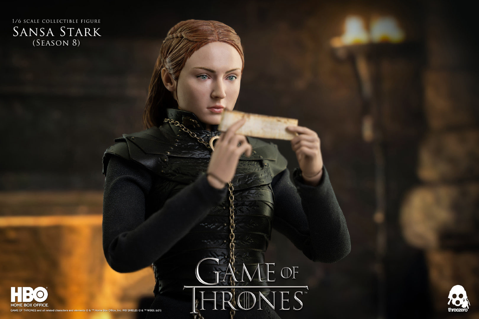 [สั่งจอง]Threezero 3Z0100 1/6 : Game of Thrones – Sansa Stark (Season 😎