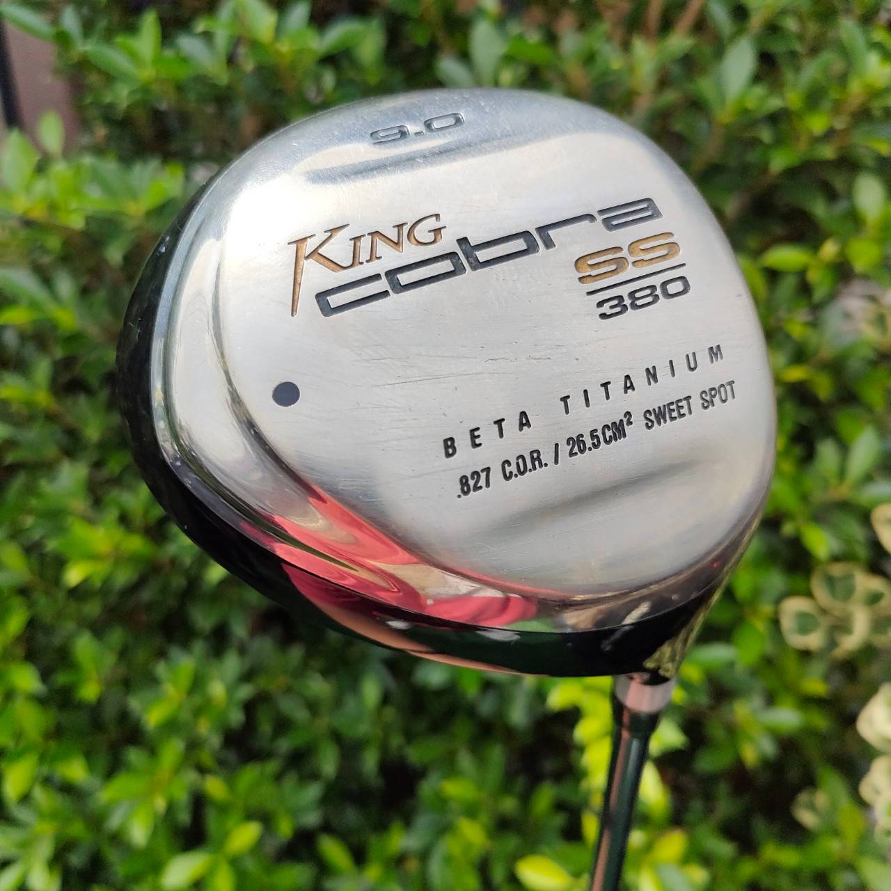 DRIVER KING COBRA SS 380 ก้าน MYS-5.1 MTF FLEX R องศา 9.0 ตีง่ายแบบมากๆ วัสดุ BETA TITANIUM ฟิลลิ่งสุดยอดมากๆ ตีไกลสุดๆเลยครับ
