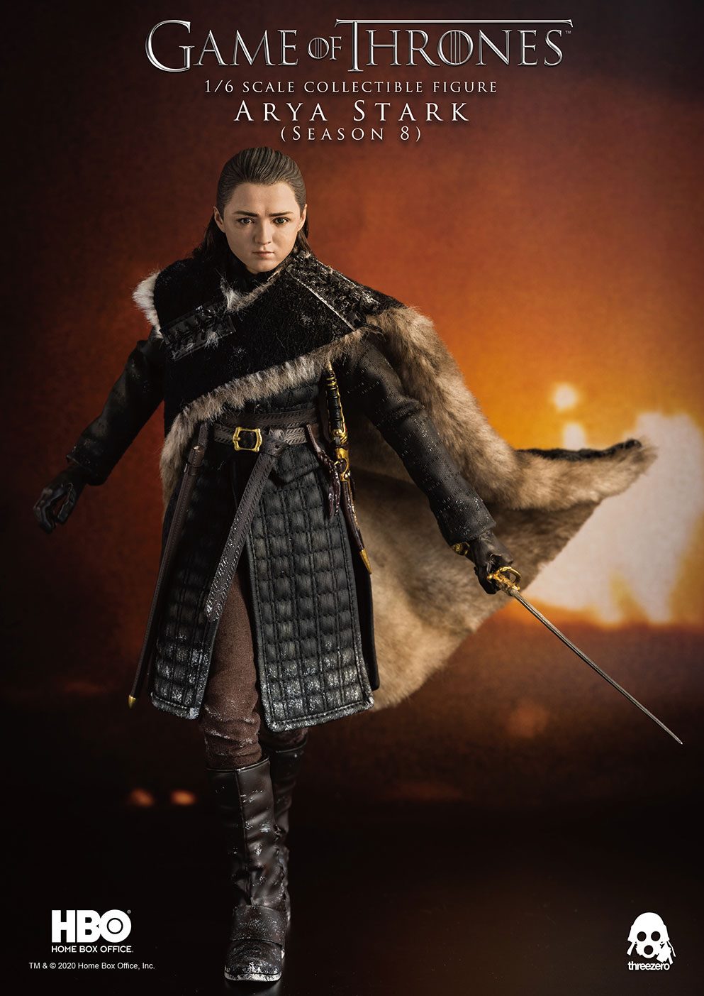 [สั่งจอง]ThreeZero 3Z0143 1/6 Game of thrones : Arya Stark