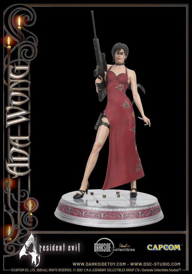 [สั่งจอง]DarkSide Collectibles Studio 1/4 Resident Evil 4 Premium Statue : Ada Wong
