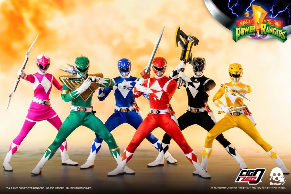 [สั่งจอง] Threezero 1/6 : Power Rangers (Classic)
