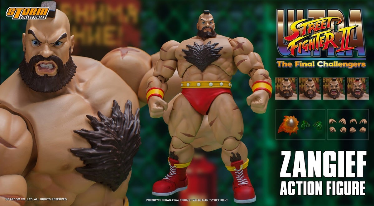 [สั่งจอง]Storm Toys CPSF22 1/12 : ULTRA STREET FIGHTER II - ZANGIEF