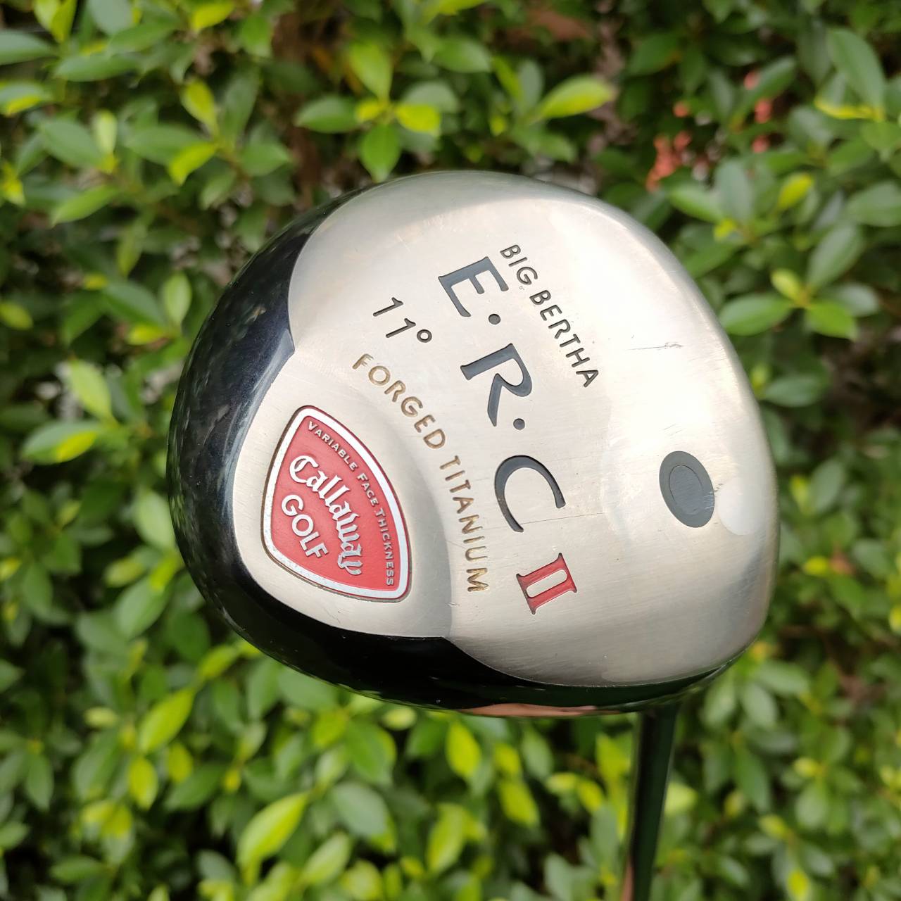 DRIVER CALLAWAY BIG BERTHA E.R.C II องศา 11 ก้าน SYSTEM 50 FLEX R วัสดุ FORGED TITANIUM หน้าเด้งสุดขีด ตีไกลสุดขั้ว