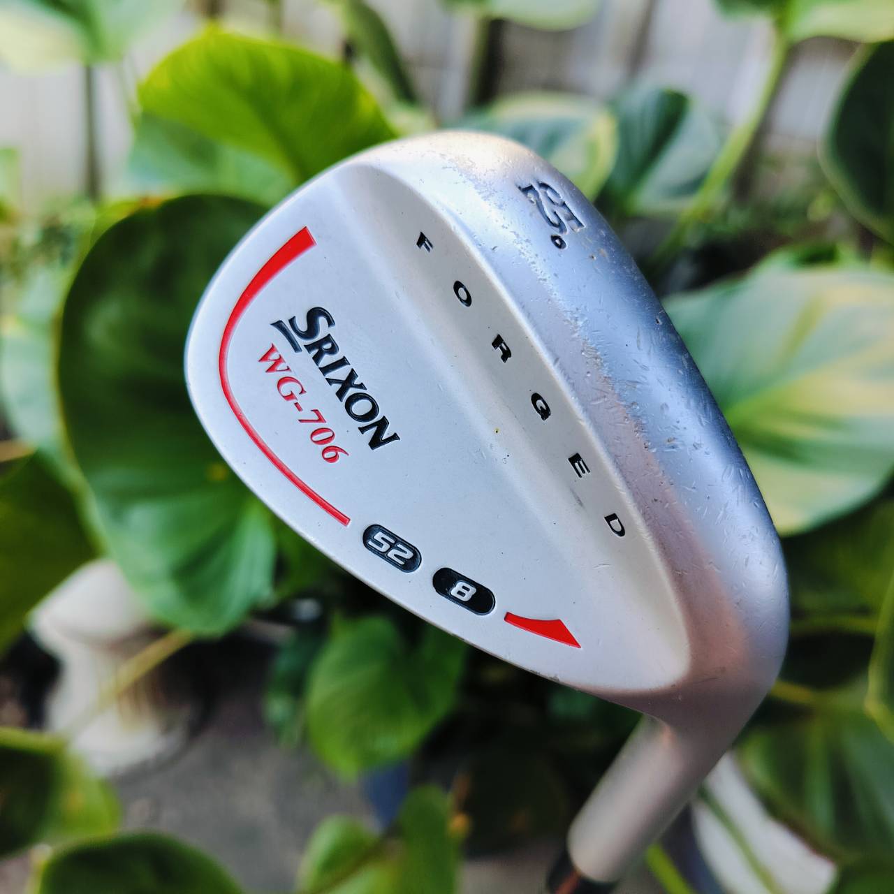 WEDGE SRIXON WG-706 องศา 52 BOUNCE 8 ก้าน DG WEDGE FLEX ตึงจัด วัสดุ FORGED พรีเมี่ยมญี่ปุ่น ไม้กอล์ฟพรีเมี่ยมมือสอง ของแท้ By NakaraLuxurious