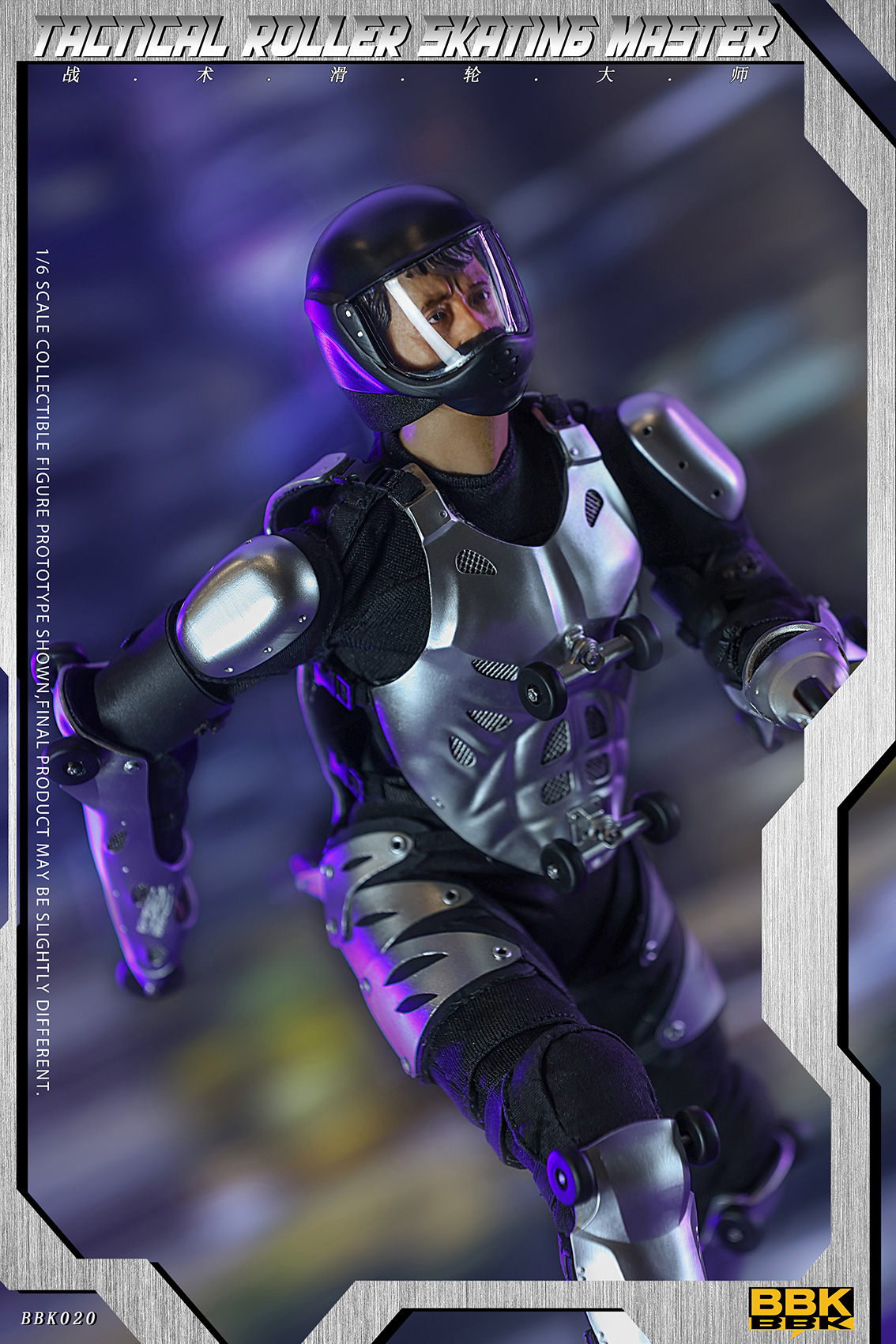 [สั่งจอง]BBK BBK020 1/6 : Tactical Roller Skating Master Action Figure