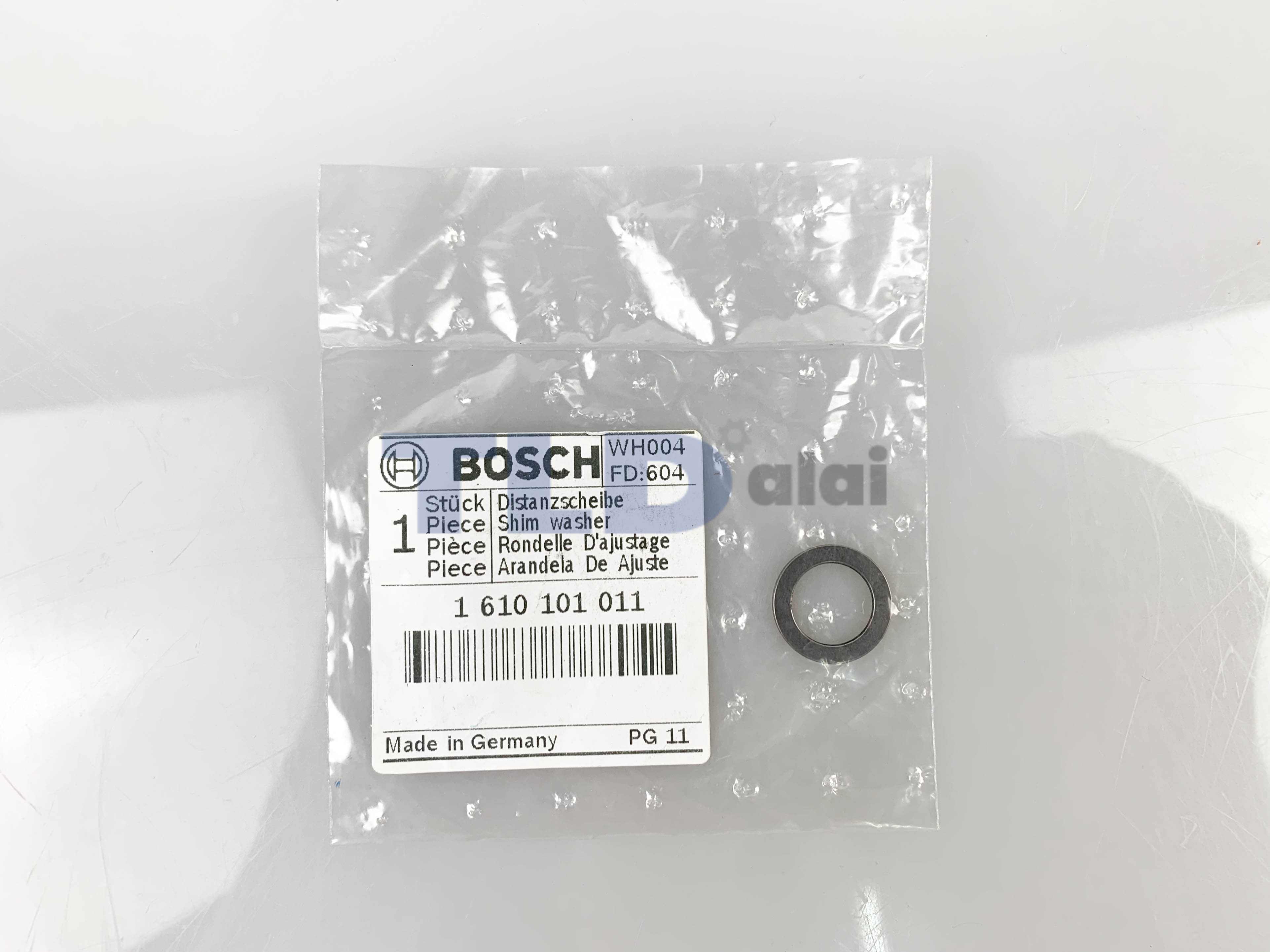 แหวนสลักลูกสูบ (แท้) (1610101011) สว่านโรตารี่ Bosch บอช รุ่น GBH 2-24 DS, DSE, DSR, DFR, RLE, GBH 2-26 E, RE, DE, DRE, DFR, DBR ทุกรุ่นใช้อะไหล่ตัวเดียวกัน (1610101011) (อะไหล่แท้100%)