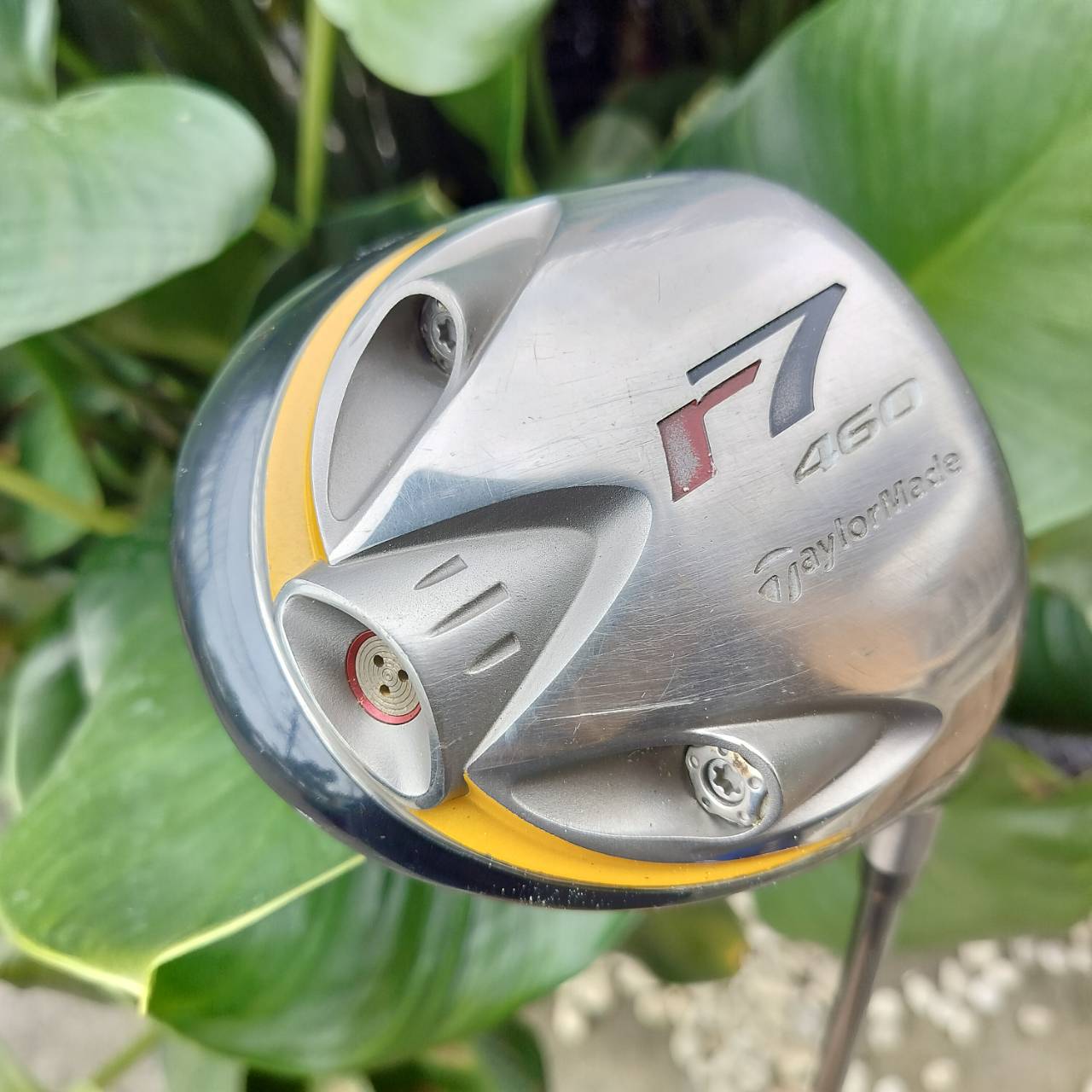 Driver Taylormade r7 460 องศา 9.5 ก้านโม RE*AX PLUS FLEX R หัวใหญ่ 460 CC. จุดสวีตสปอตกว้าง ตีโดนง่าย ไม้กอล์ฟพรีเมี่ยมมือสอง ของแท้ By NakaraLuxurious