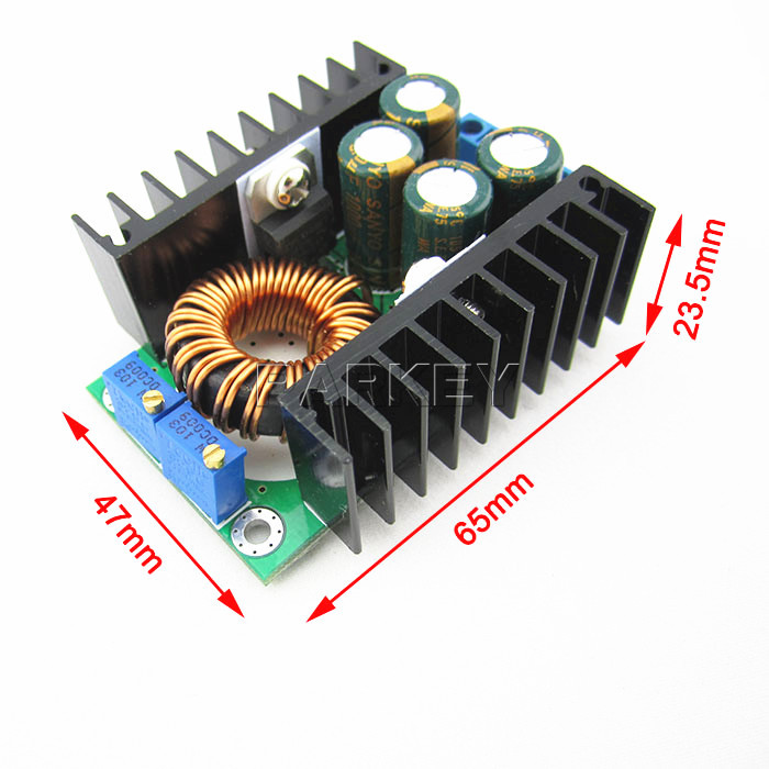 โมดูลลดแรงดันไฟ กระแสสูงสุด 9A 300W Adjustable Power Supply Module DC-DC CC CV Buck Converter Step down Power Module 5-40V to 1.2-35V