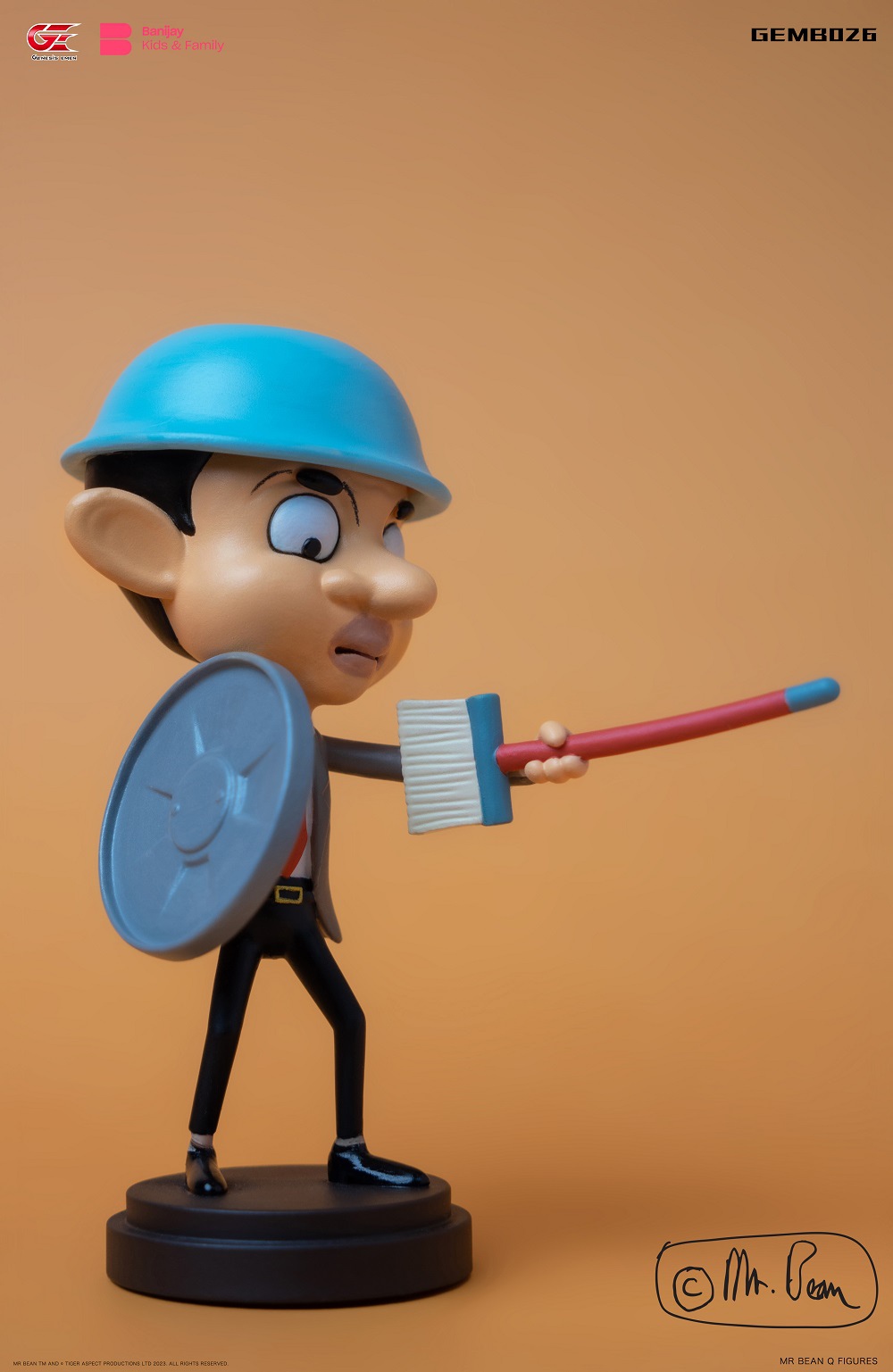 [พร้อมส่ง] Genesis Emen : Mr.Bean Q (เซต 6 ตัว สูง10ซม.)