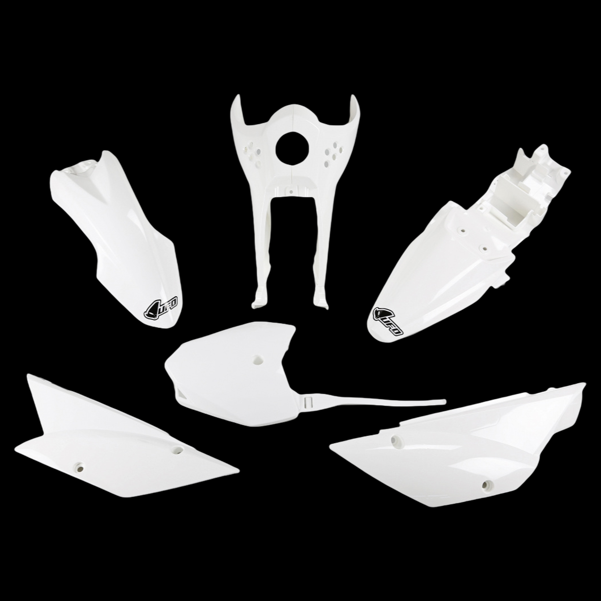 ชุดพลาสติก UFO Plast Complete body kit KLX110 10-21 - White