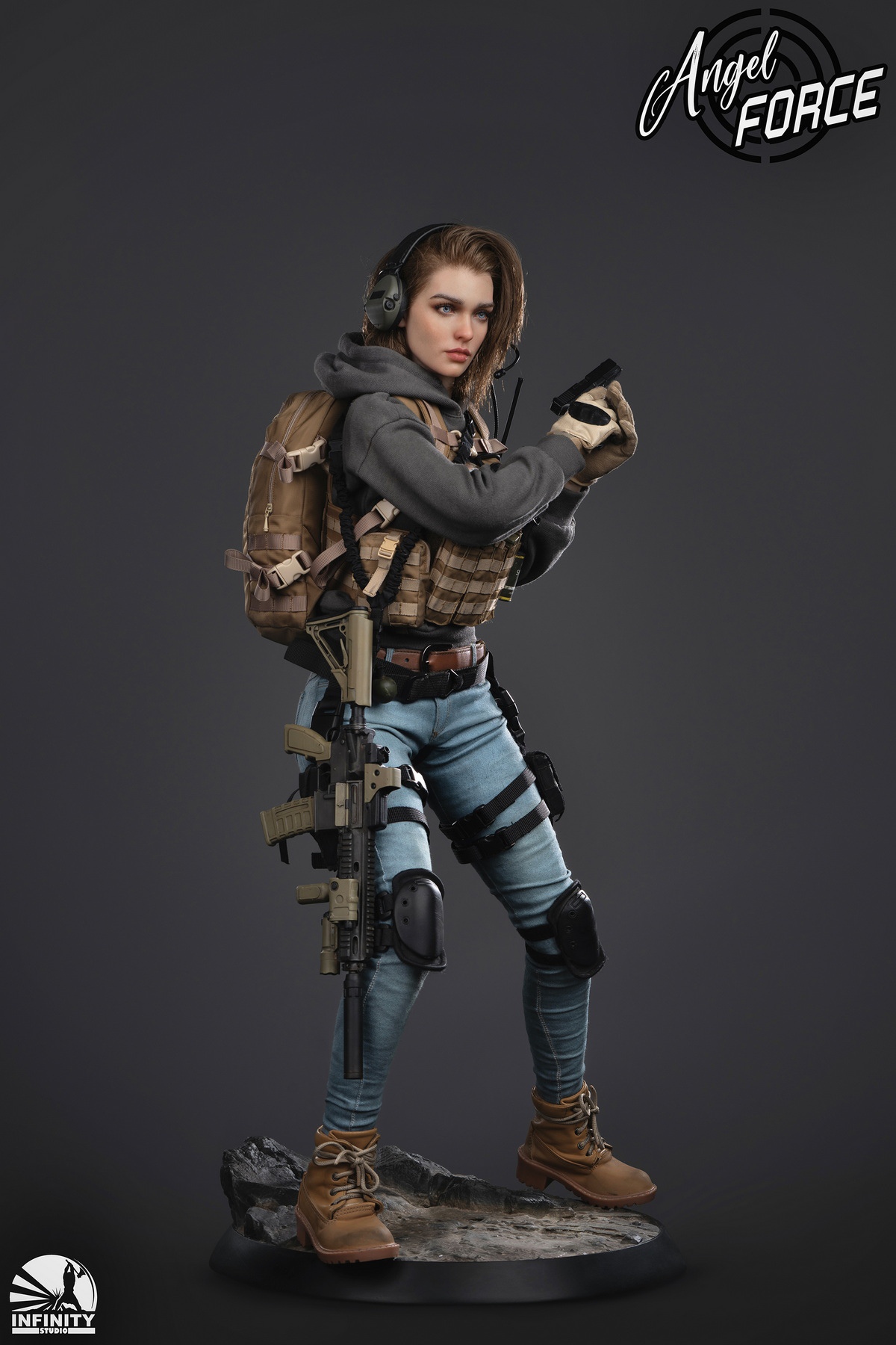 [สั่งจอง]Infinity Studio GJKD0001 1/3 : Angel Force Silicone Figure - Mia