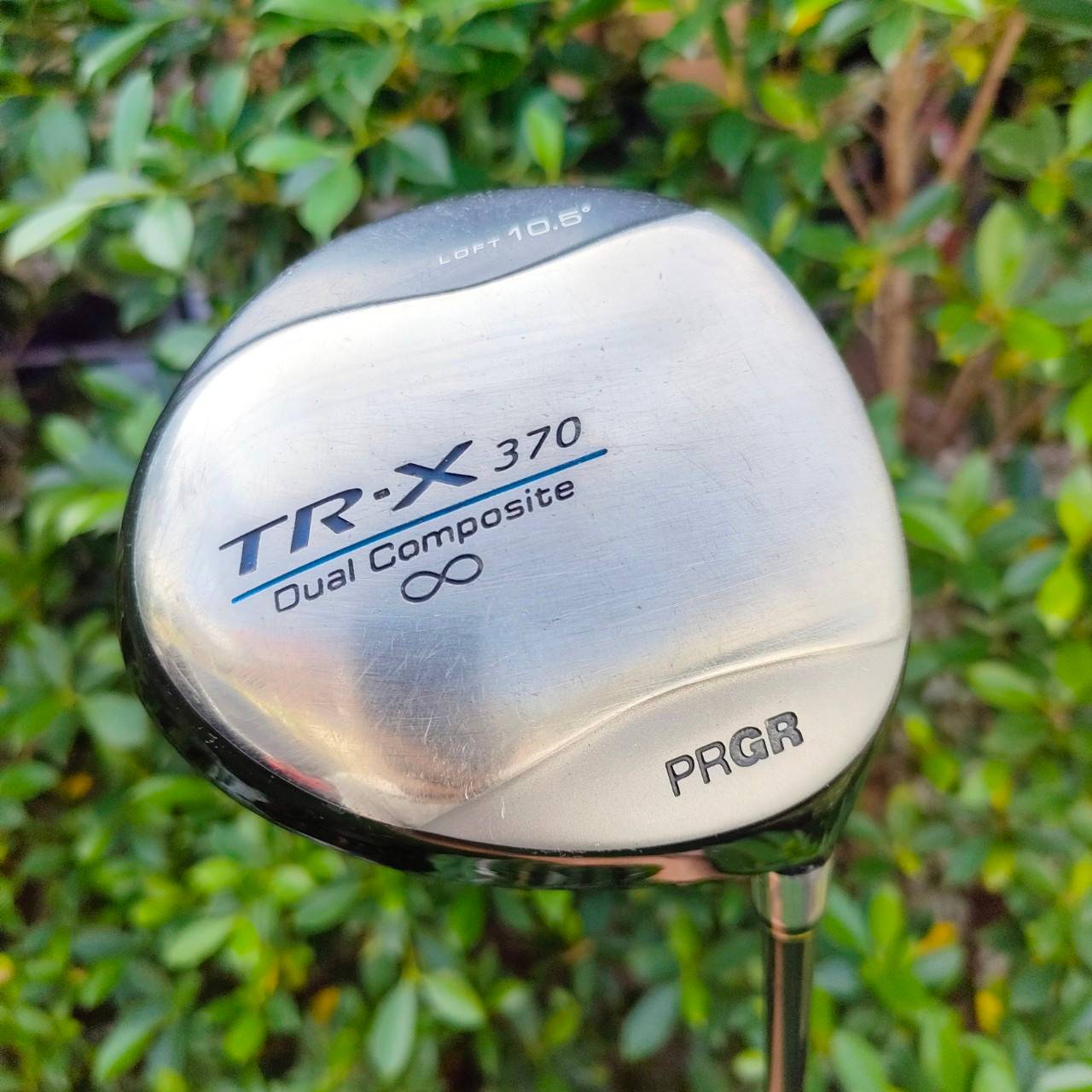 DRIVER PRGR TR-X 370 DUAL COMPOSITE องศา 10.5 ก้าน 050TR-X M-48 กระดองเคฟล่า เด้งทั้งชิ้น CG ต่ำ ตีง่าย ตีไกล MADE IN JAPAN
