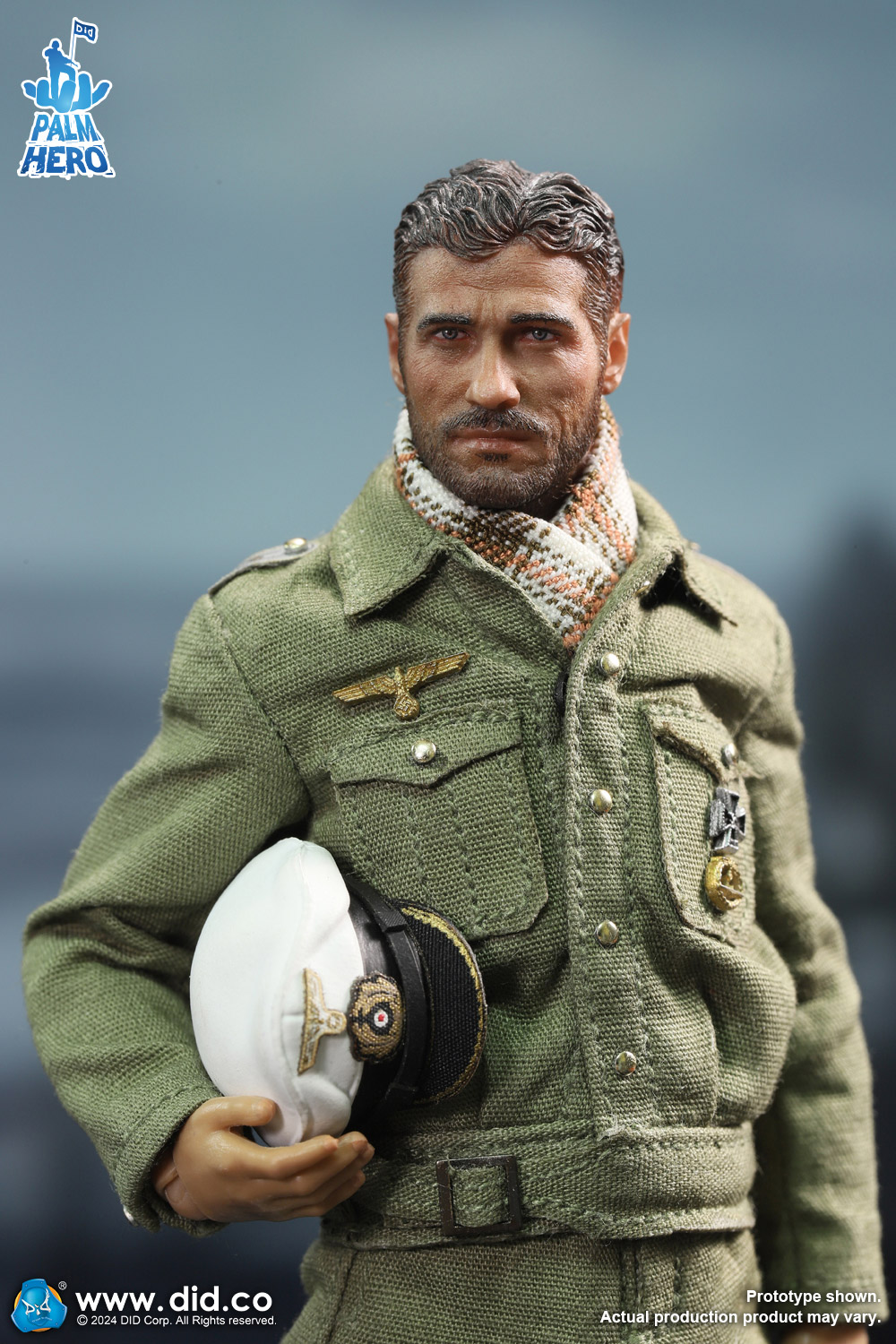 [สั่งจอง]DID XD80026 1/12 : Palm Hero Series WWII German U-Boat Commander - Lehmann