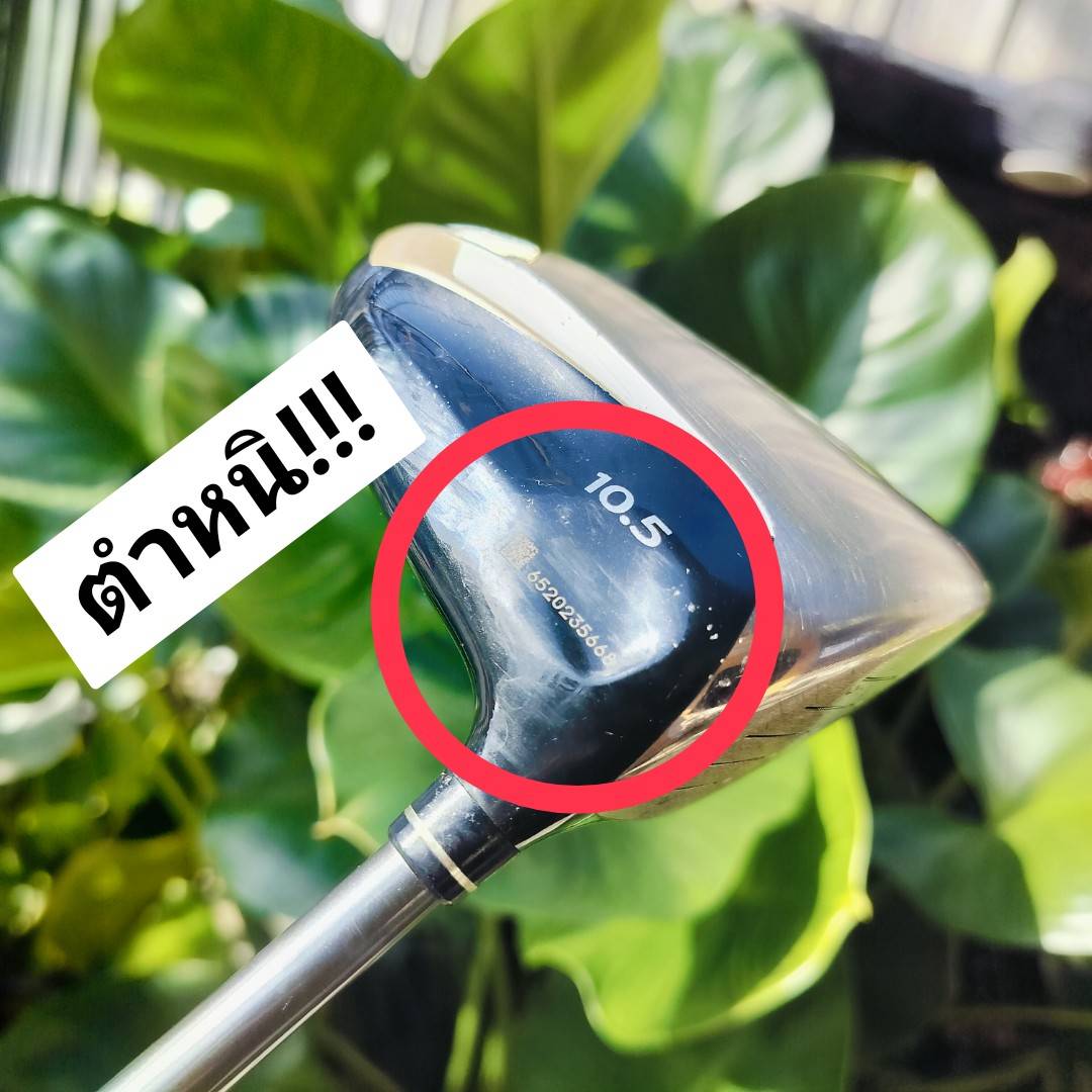 ** หัวบุบ ** สภาพก้านกริพเดิมสวย Driver Callaway LEGACY APEX V องศา 10.5 ก้าน SPPED METALIX ผลิตโดย GRAPHITE DESIGND FLEX SR ก้านดีมากๆๆ แค่ซื้อเอาก้านกริพก็คุ้มแล้ว ไม้กอล์ฟพรีเมี่ยมมือสอง ของแท้ By NakaraLuxurious
