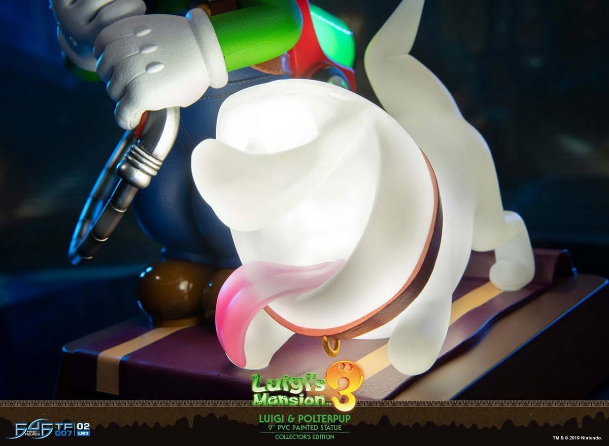 [สั่งจอง]First 4 Figures 23cm : LUIGI'S MANSION 3 – LUIGI AND POLTERPUP COLLECTOR'S EDITION