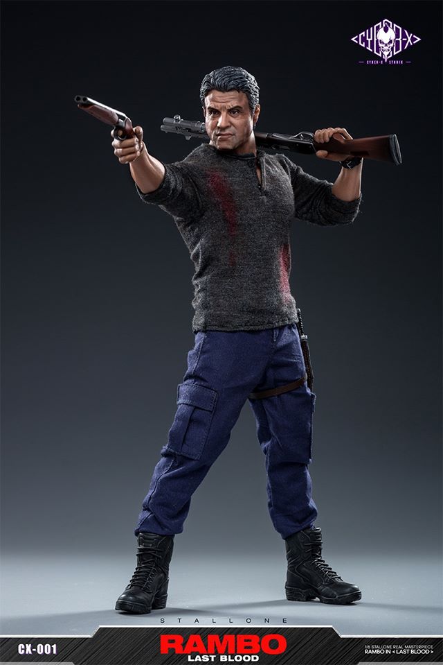 [สั่งจอง]CYBER-X Studio CX001 1/6 Rambo Last Blood Action Figure