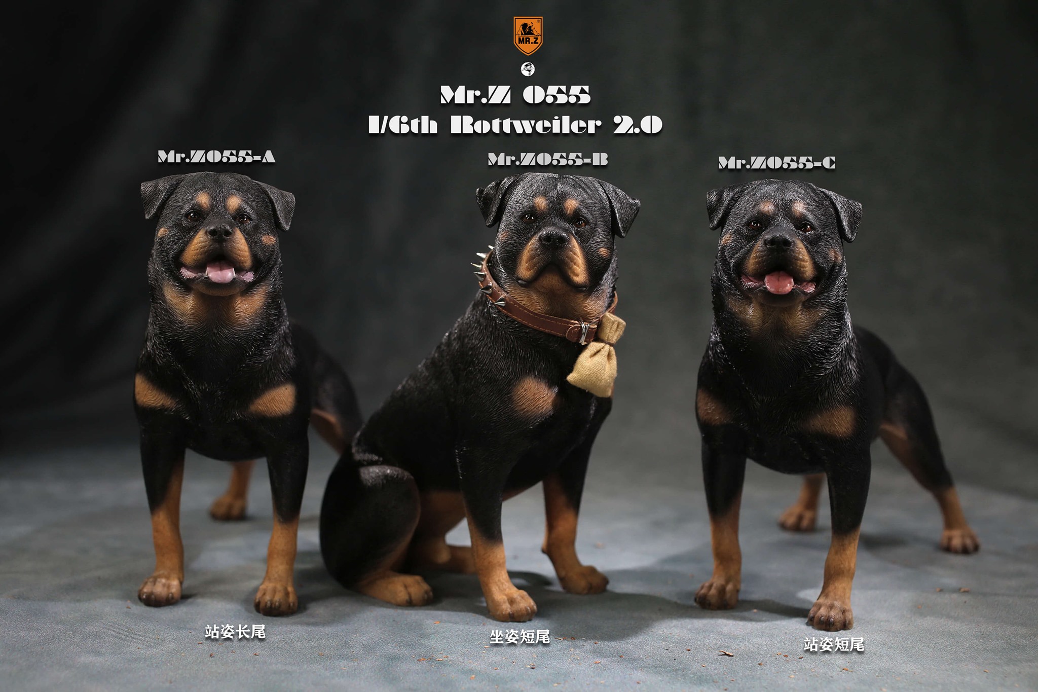 [สั่งจอง]Mr.Z MRZ055ABC 1/6th : Animal Model - Rottweiler