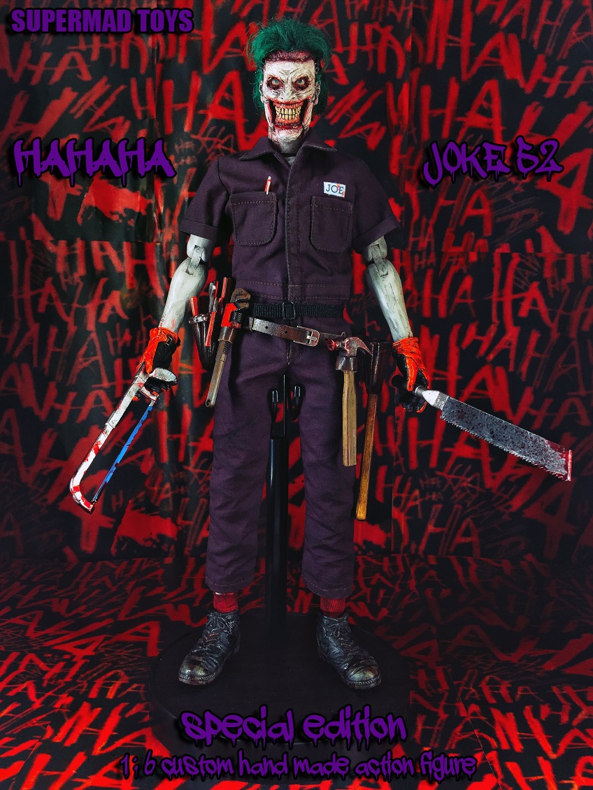 [สั่งจอง]SUPERMAD TOYS HaHaHa Joke 52 1:6 custom made action figure