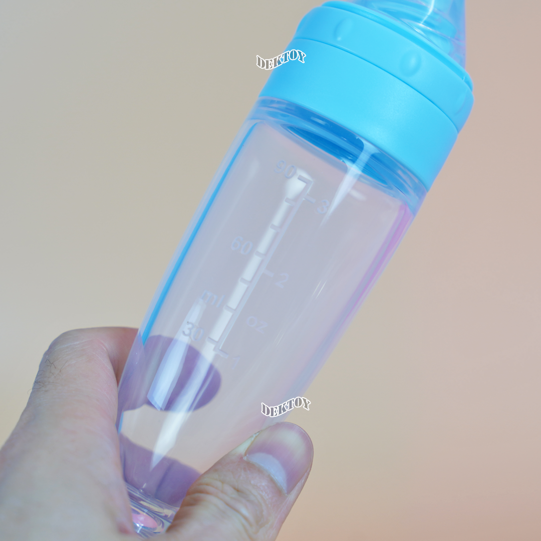 Gracekids เกรซคิดส์ ขวดป้อนอาหารเหลวซิลิโคนบีบได้3ออนซ์