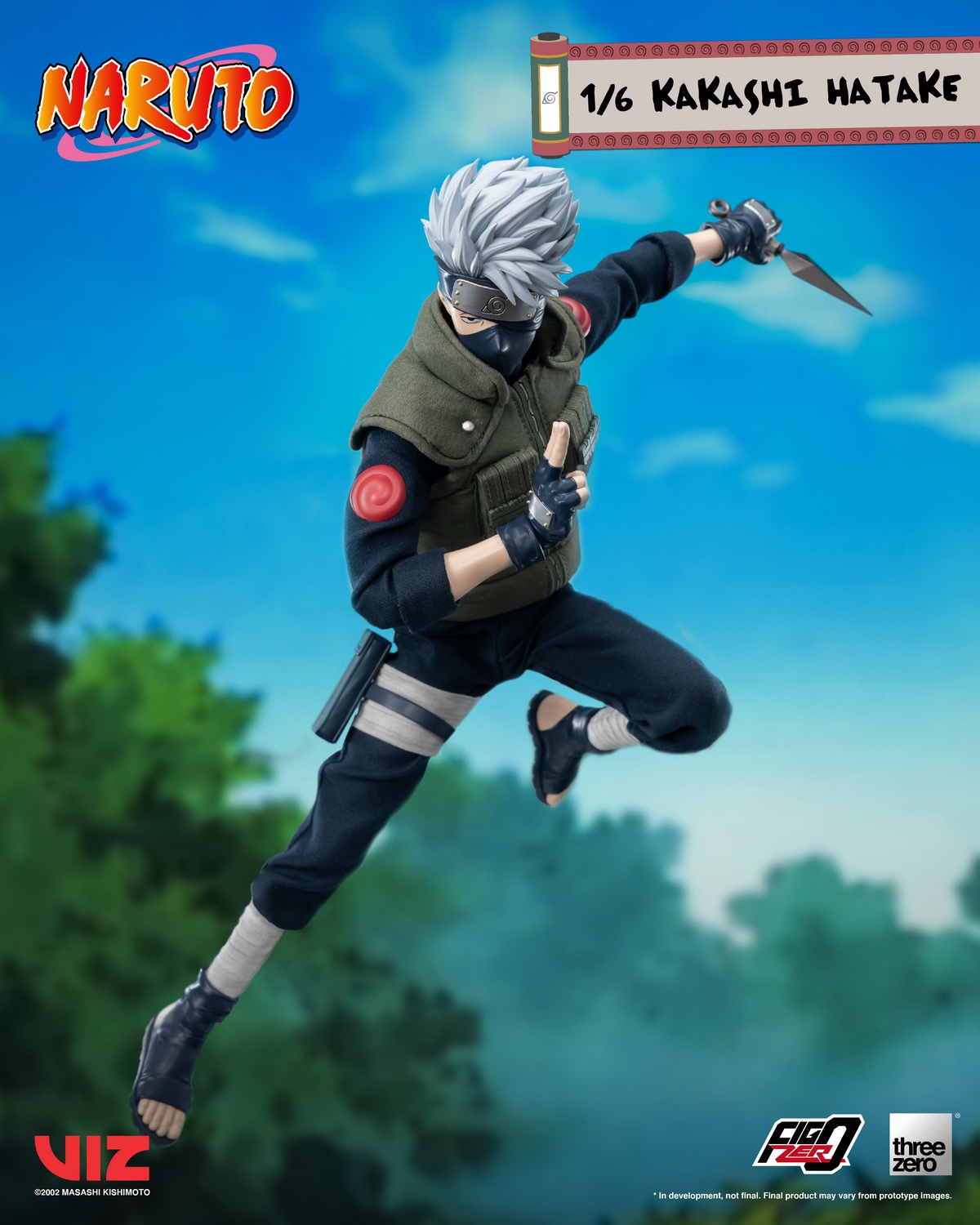 [พร้อมส่ง] Threezero 3Z02620W0 1/6 : FigZero - Kakashi Hatake
