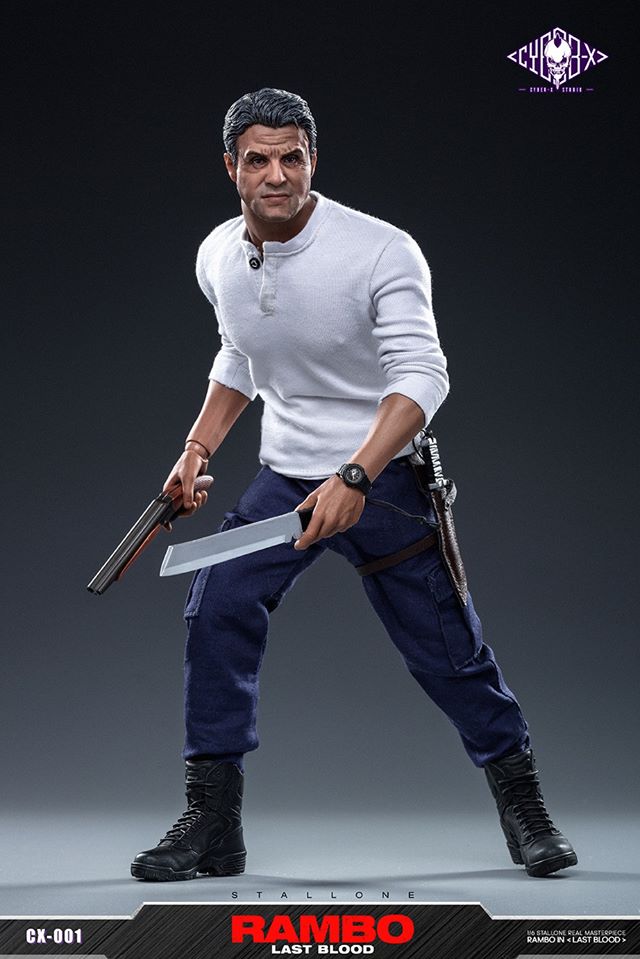[สั่งจอง]CYBER-X Studio CX001 1/6 Rambo Last Blood Action Figure
