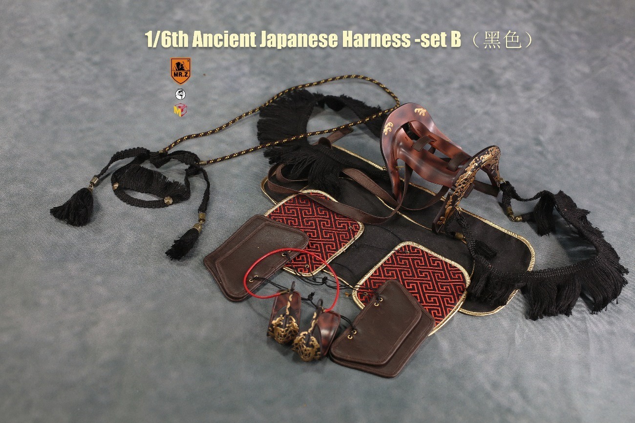 [สั่งจอง]MR.Z MRZ056 1/6 animal model No.56 : Thoroughbreds （all 5 colours） MR.Z 1/6 : Ancient Japanese Harness Set