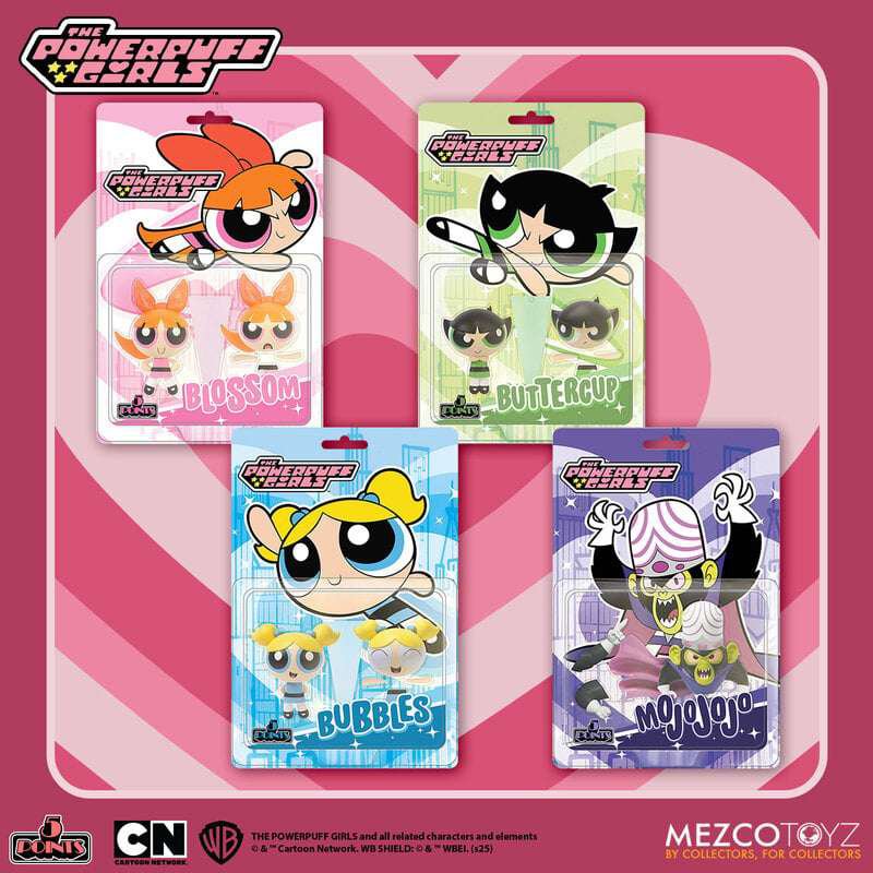 [สั่งจอง] Mezco Toyz 5 Points : Power Puff Girls