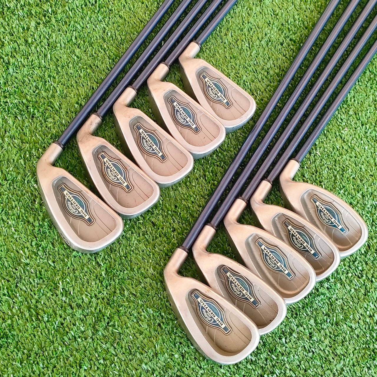 ชุดเหล็ก CALLAWAY BIG BERTHA X-12 มีเหล็ก 3-9 เเละ PW AW SW ก้าน SUPER JV200 FLEX R