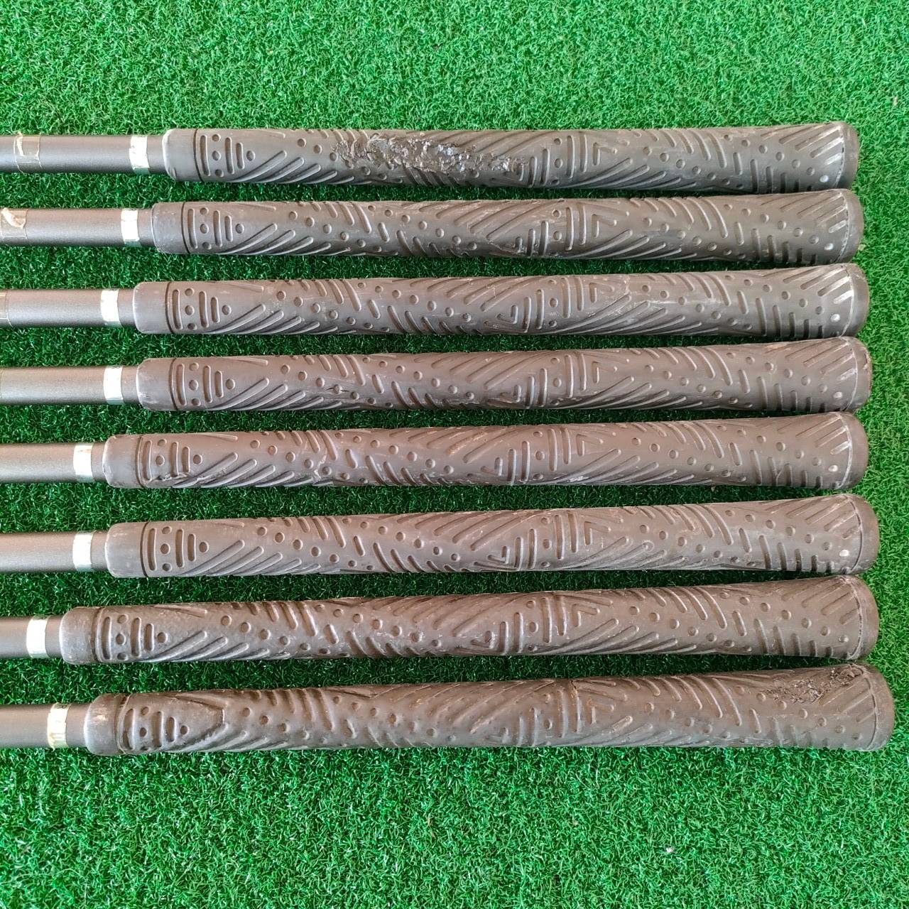 ชุดเหล็ก MIZUNO VANGUNRD EX มีเหล็ก 4 - 9 PW FW ก้าน TECHNO FLEX F-R สภาพสวยเดิม ก้านกริพเดิมหมด