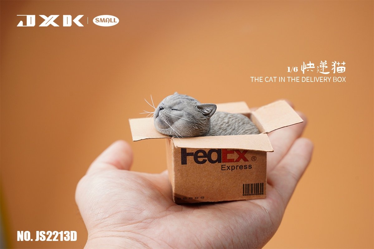 [สั่งจอง]JXK small JS2213 1/6 : The Cat In The Delivery Box