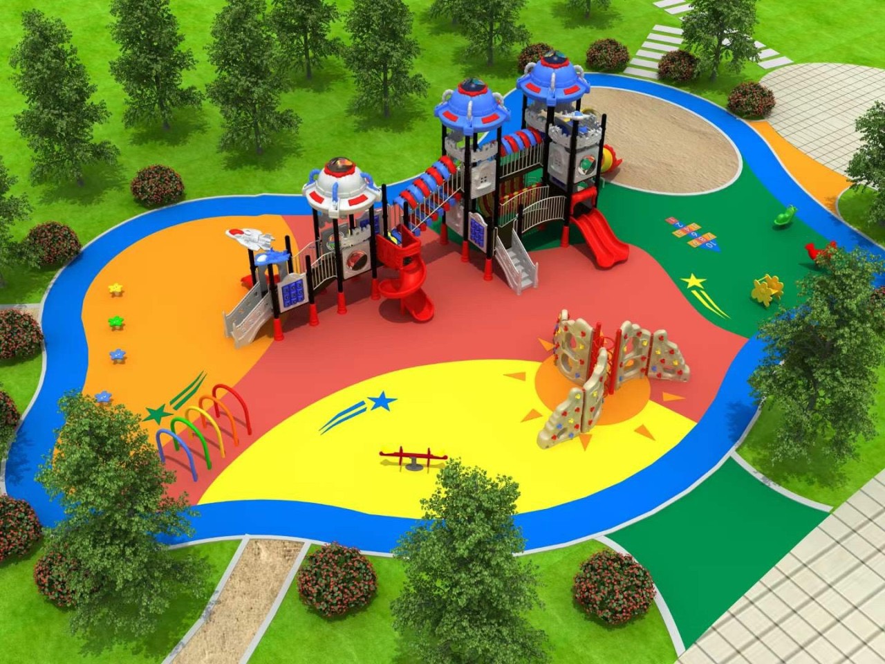 เครื่องเล่นสนามสุดอลังการ Kids zone Z,เครื่องเล่นเด็ก สนามกลางแจ้ง สวนสนุก, ของเล่นสนาม สวนสาธารณะ,ครุภัณฑ์สนามเด็กเล่น, สพฐ,โครงการโรงเรียนประชารัฐ เทศบาล ศูนย์พัฒนาเด็กเล็ก