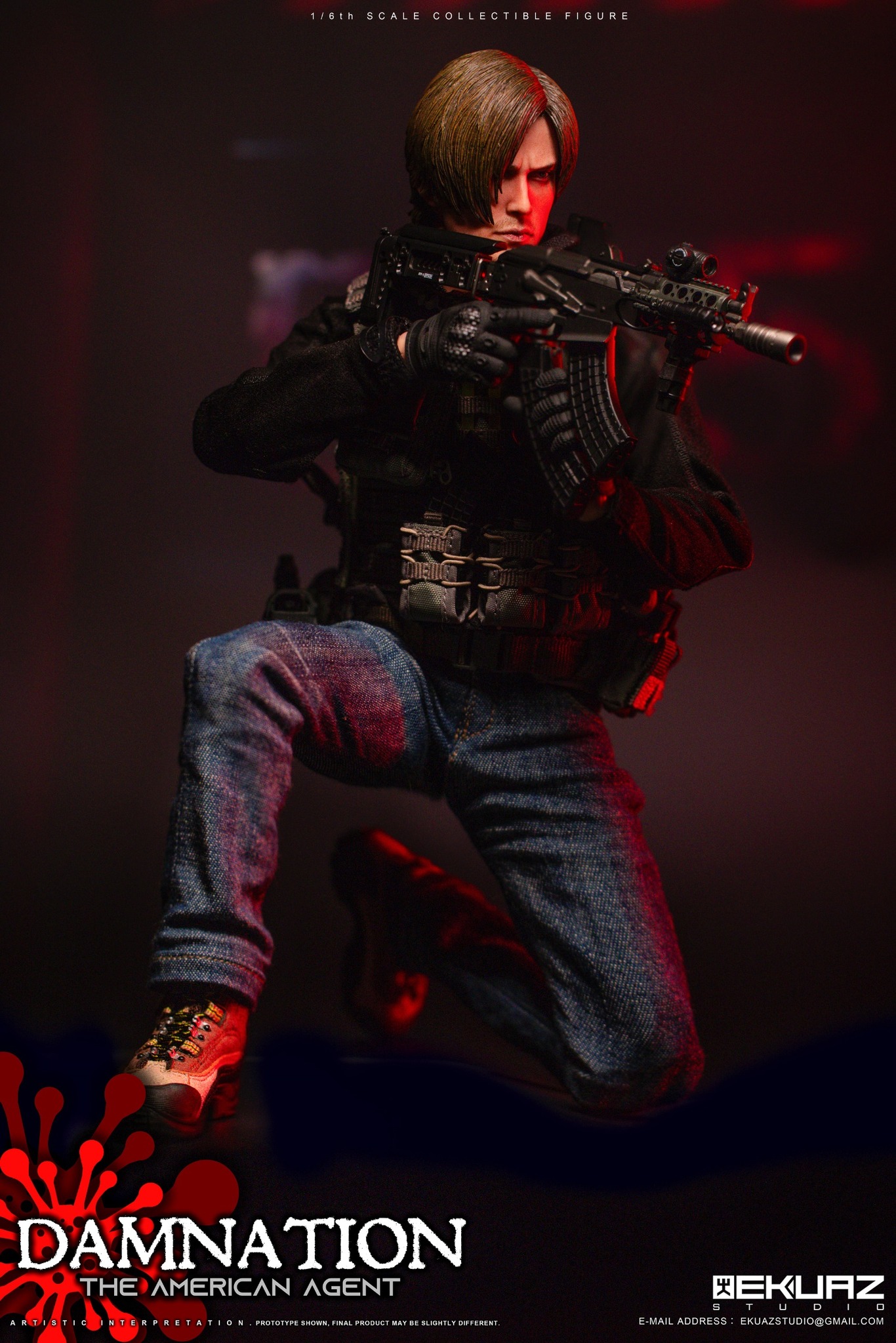 [สั่งจอง] EKUAZ STUDIO EKS09 1/6 : DAMNATION AMERICAN AGENT