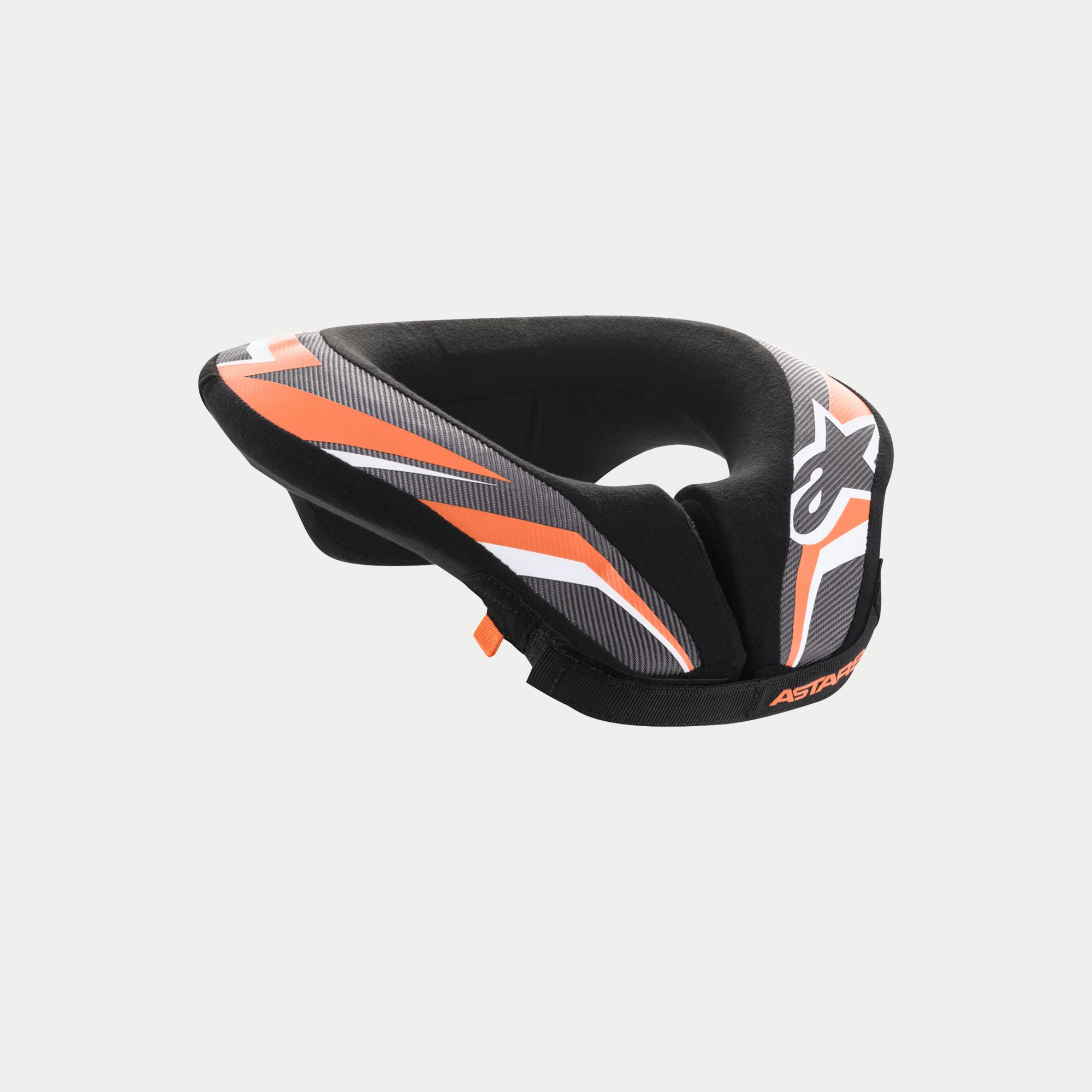 การ์ดคอเด็ก Alpinestars Youth Sequence Neck Roll - Black/Anthracite/Orange