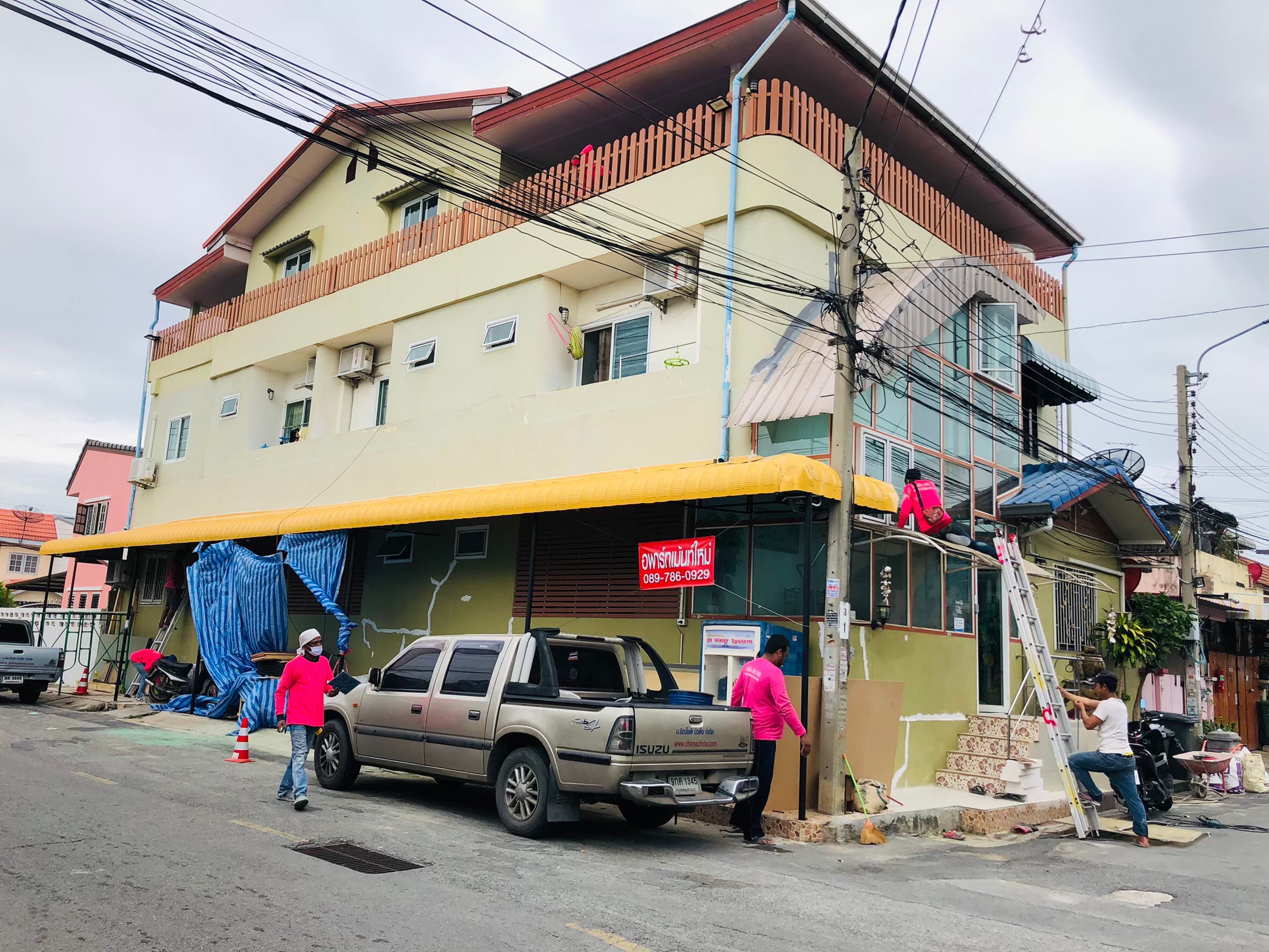 งานตกแต่งภายนอก&ภายใน งานเฟอร์นิเจอร์@อพาร์ทเม้นท์