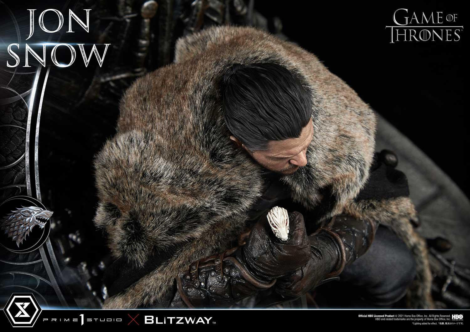 [สั่งจอง]Prime 1 Studio UPMGOT-03 1/4 : Game of Thrones - Jon Snow