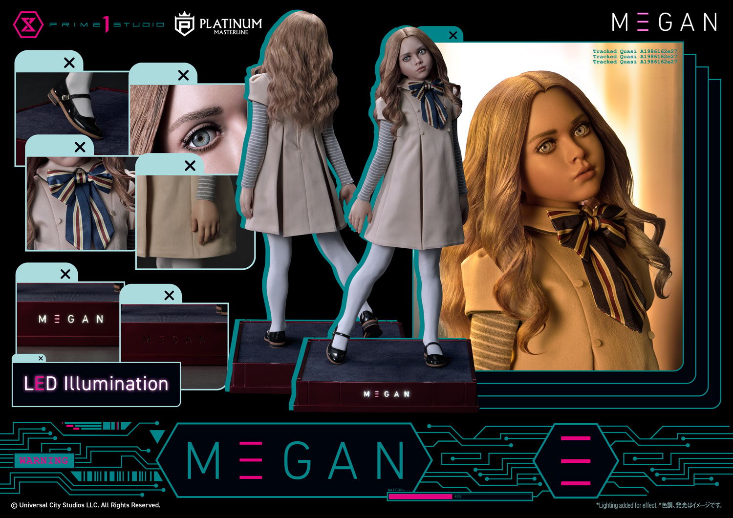 [สั่งจอง] Prime 1 Studio PLMM3G-01: M3GAN (Film) M3GAN