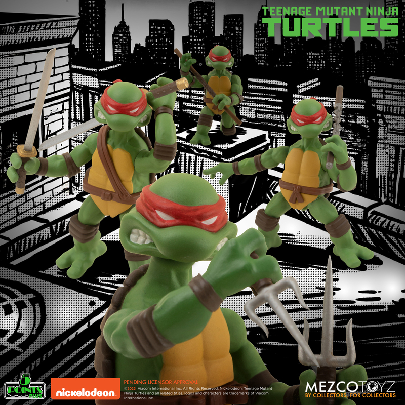 [สั่งจอง]Mezco Toyz 5 POINTS : Teenage Mutant Ninja Turtles Deluxe (3.75นิ้ว)