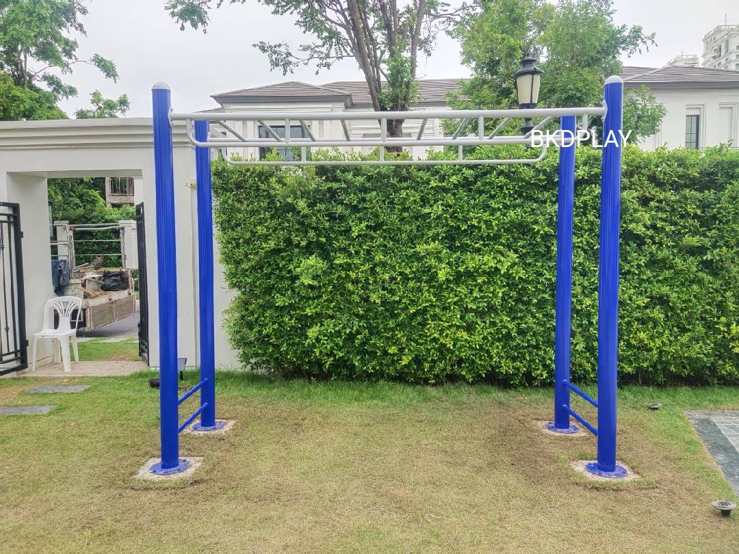 เครื่องออกกำลังกายกลางแจ้ง ชุดอุปกรณ์ บริหารแขน หน้าอก หัวไหล่ สำหรับผู้ใหญ่ แบบบาร์โหนเด็กโตเล่นได้ เหนือศรีษะลานกีฬา อเนกประสงค์ สนามกีฬา เพิ่มความสูง,