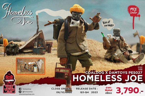 [สั่งจอง] COALDOG x Damtoys PES027 : Death gas station series - Homeless Joe