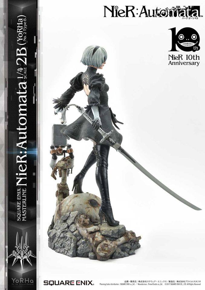 [สั่งจอง]Prime 1 Studio x Square Enix 1/4 scale SEM-02: NIER AUTOMATA 2B (YORHA NO. 2 TYPE B2)