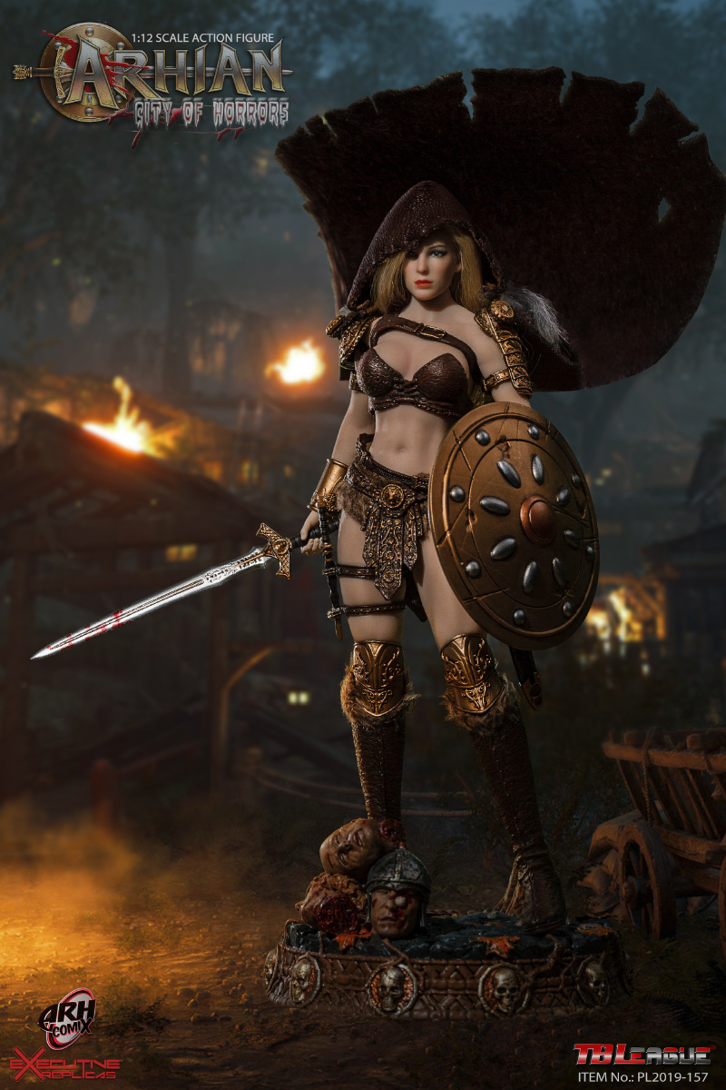 [สั่งจอง]TBLeague PL2019-157 1/12 Scale ARHIAN, CITY OF HORRORS Action Figure