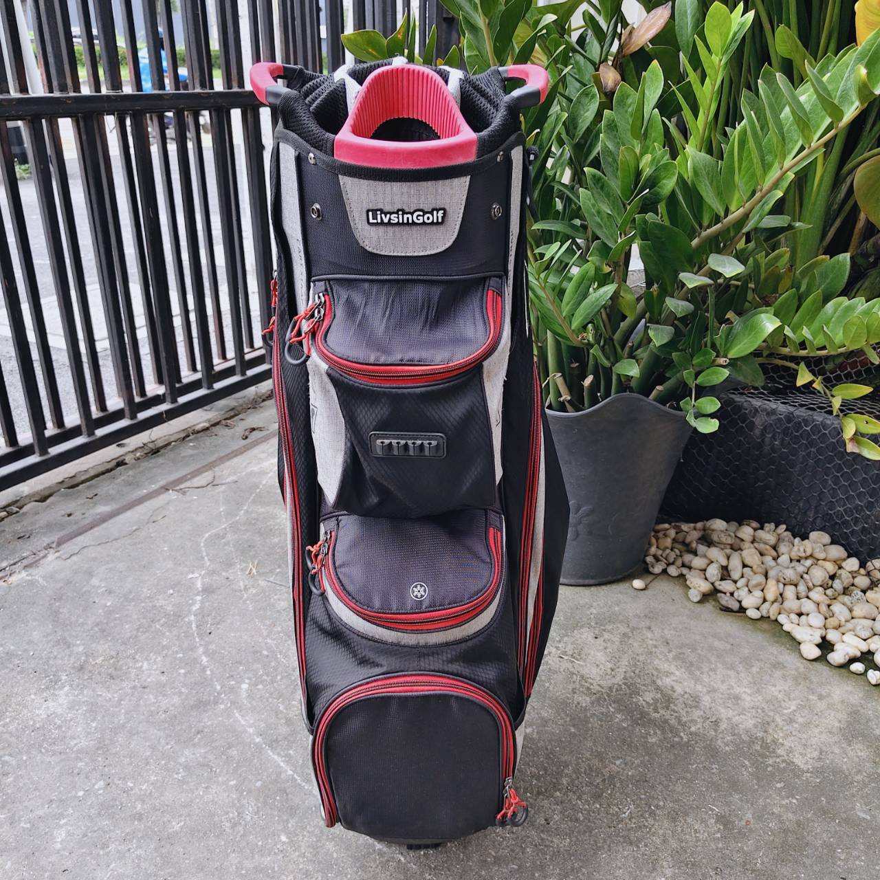 LIVSINGOLF Golf Bag 14 Way 14 ช่องแยกอิสระ สำหรับทุกไม้ แยกชัดเจน