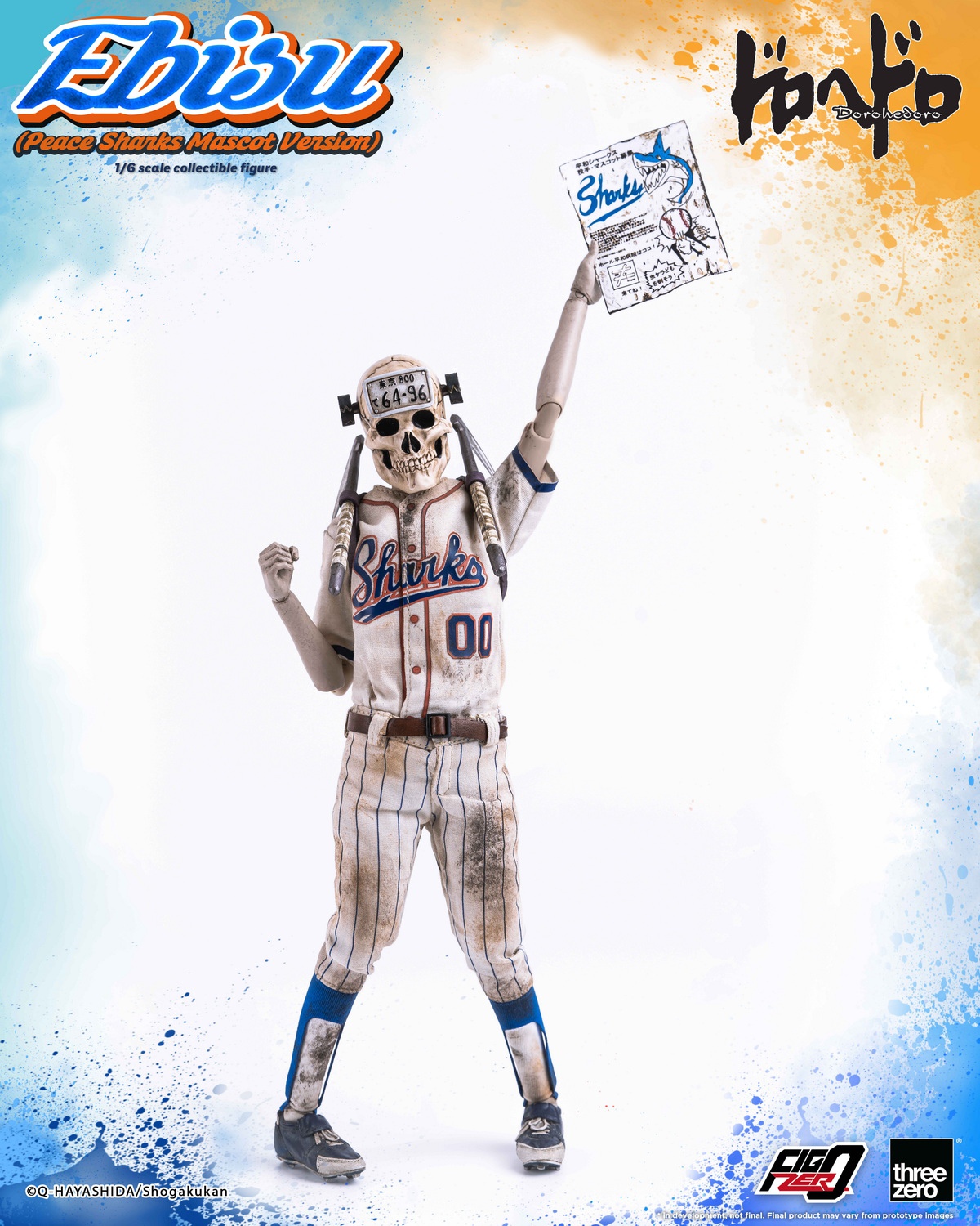 [สั่งจอง]Threezero 3Z07150W0 1/6 : Dorohedoro Ebisu (Peace Sharks Mascot Version)