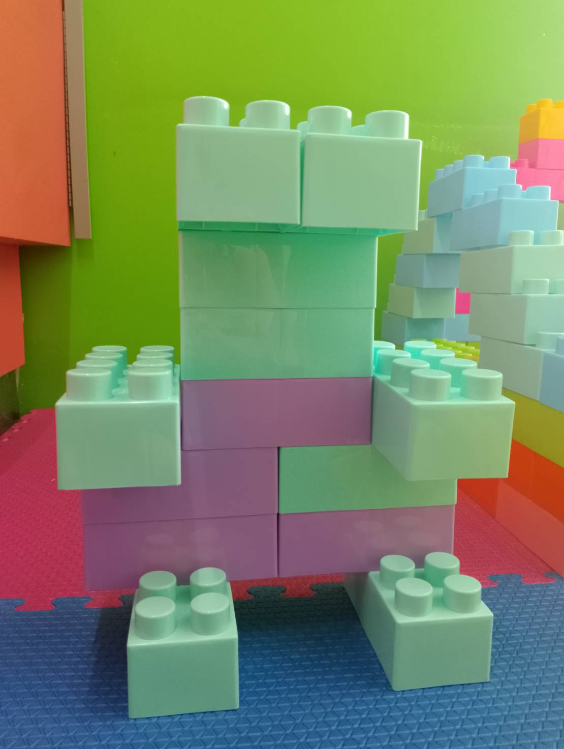 ตัวต่อใหญ่ เลโก้ยักษ์ บล็อกขนาดใหญ่ 118ชิ้น , บล็อคสำหรับเด็ก พลาสติกหนาปานกลาง พร้อมส่ง มีจำกัด ราคาโรงงาน